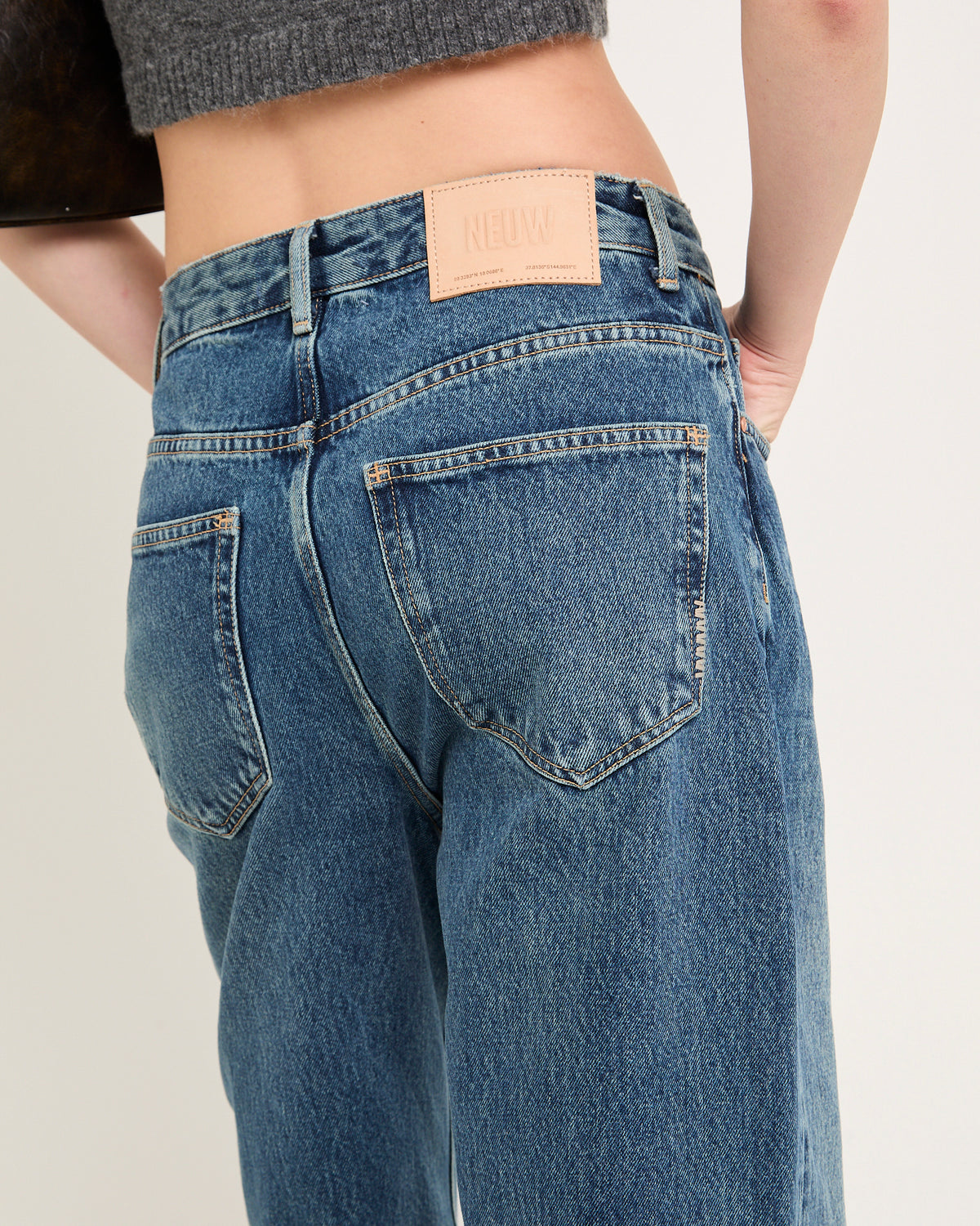 Coco Relaxed Denim Jeans Psychocandy MID VINTAGE INDIGO