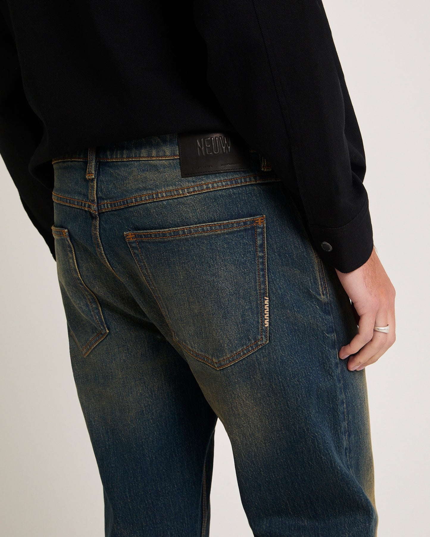 Ray Straight Denim Jeans Sierra