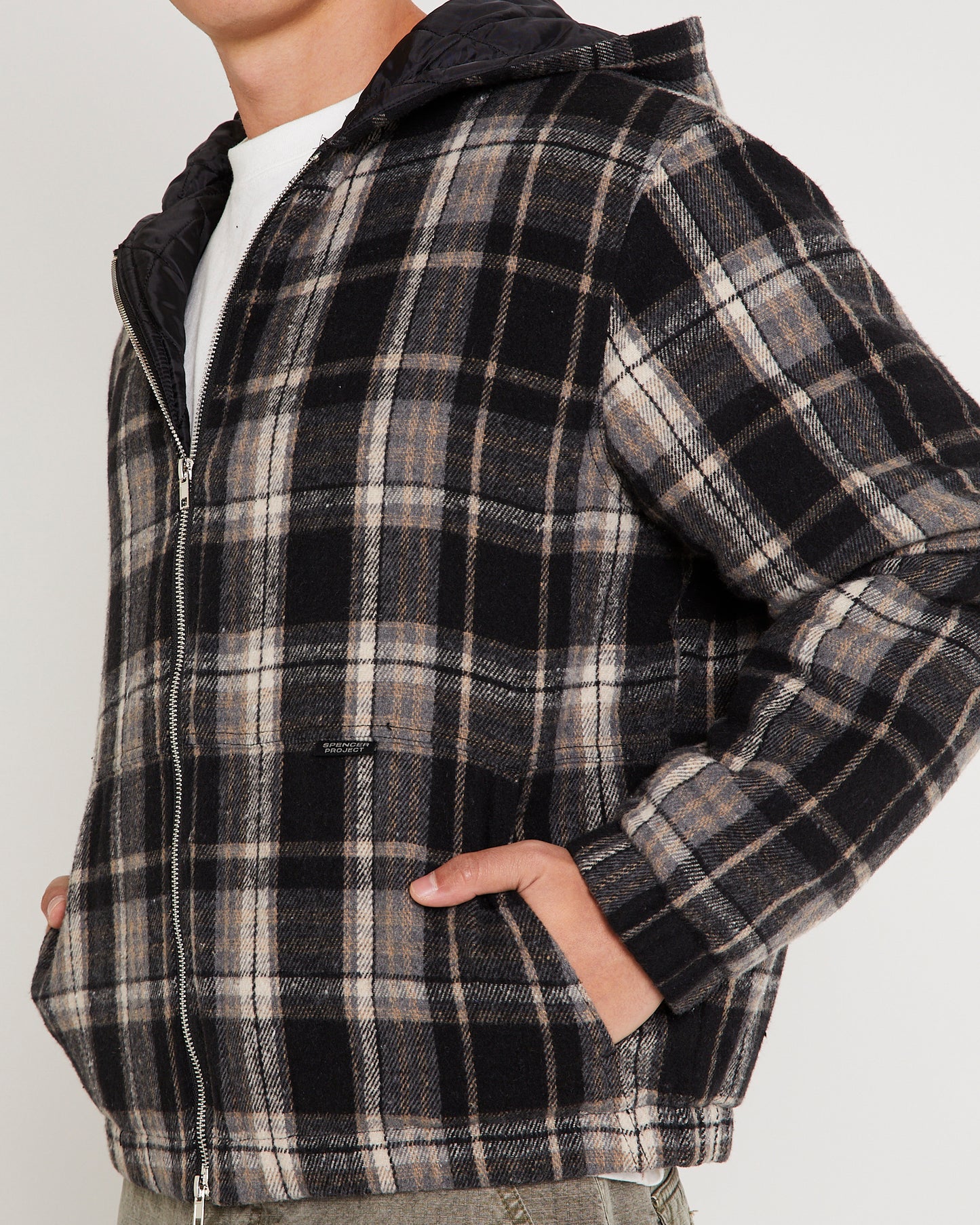 Phoenix Plaid Wool Work Jacket