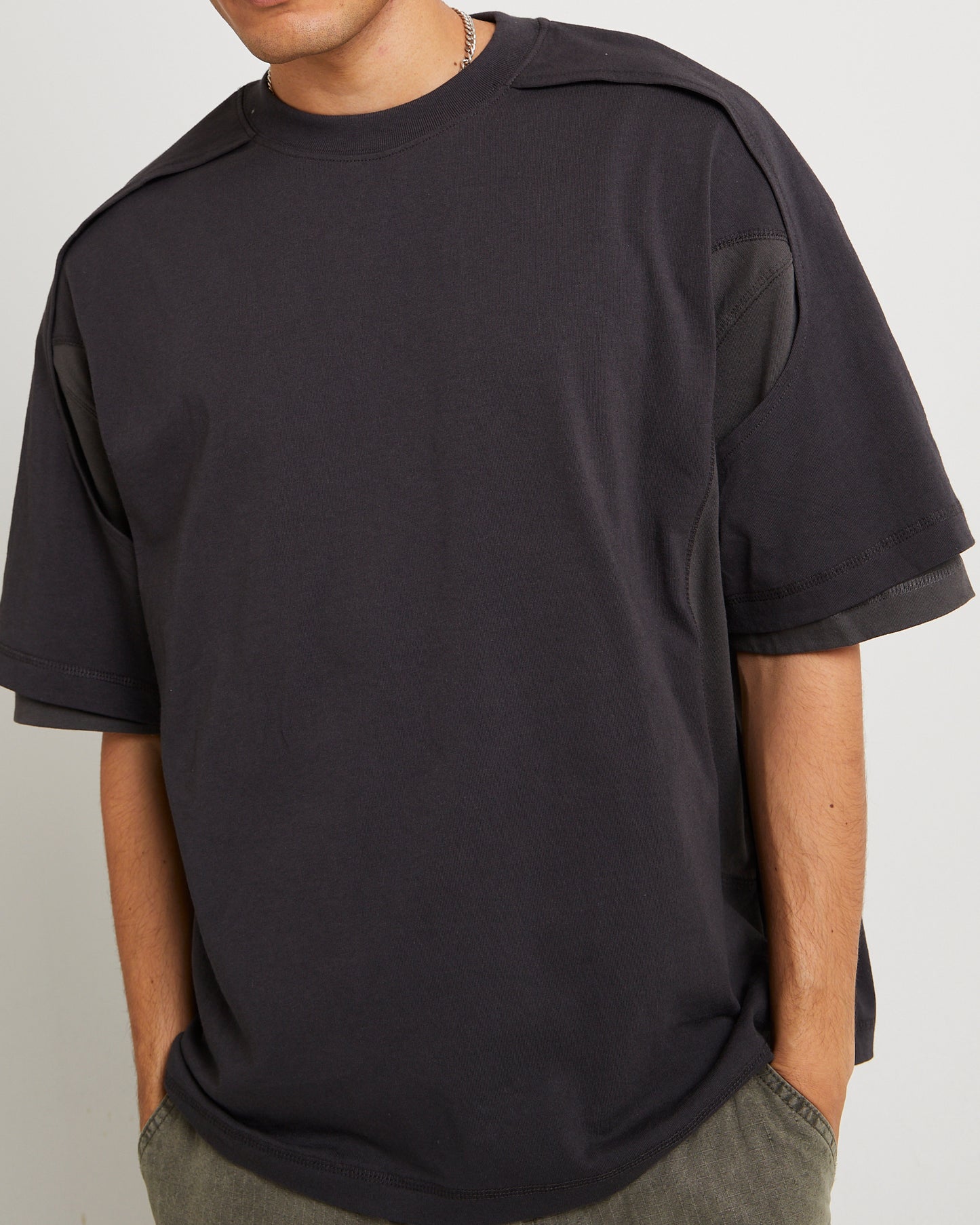 Workshop Double Layer Short Sleeve T-Shirt