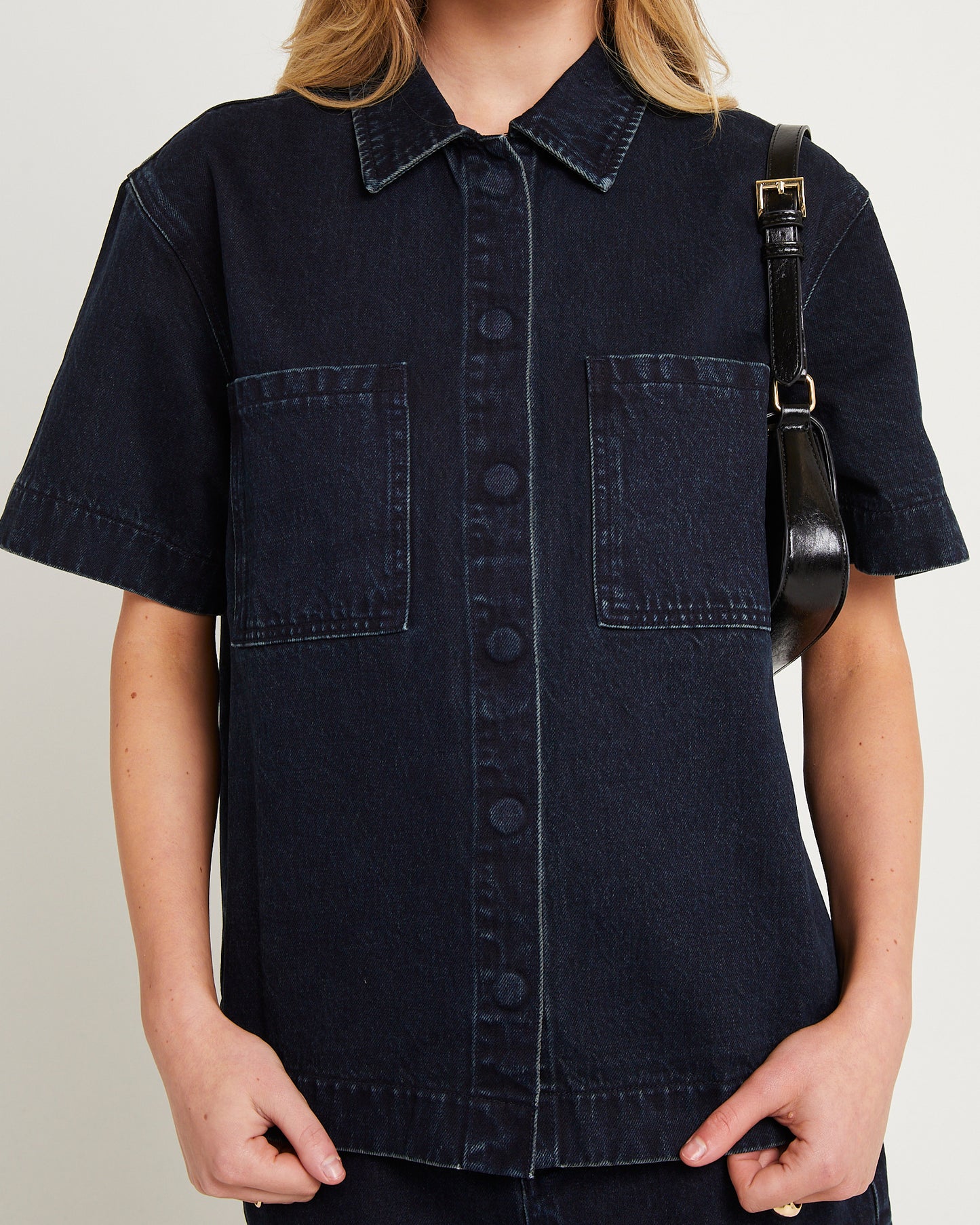 Tide Boxy Denim Shirt
