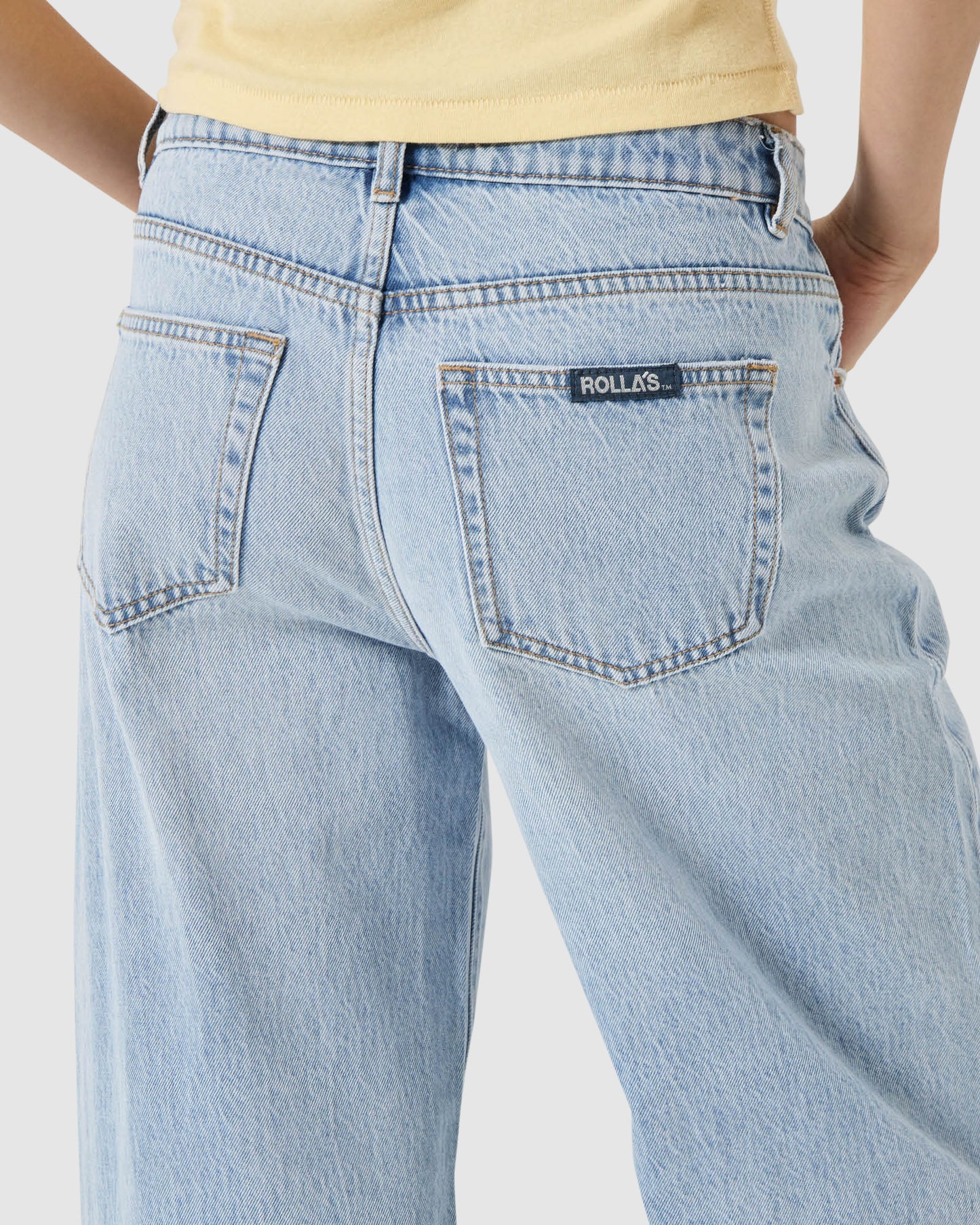 Kate Baggy Denim Jeans Breezy Blue
