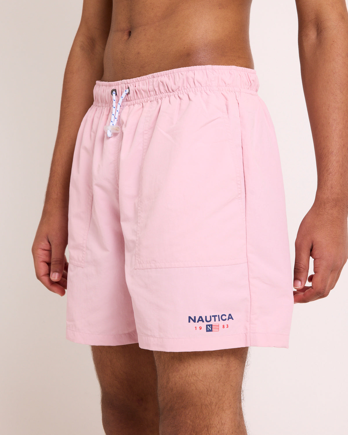 Relaxed Fit 6" Vintage 1983 Flag Swim Shorts