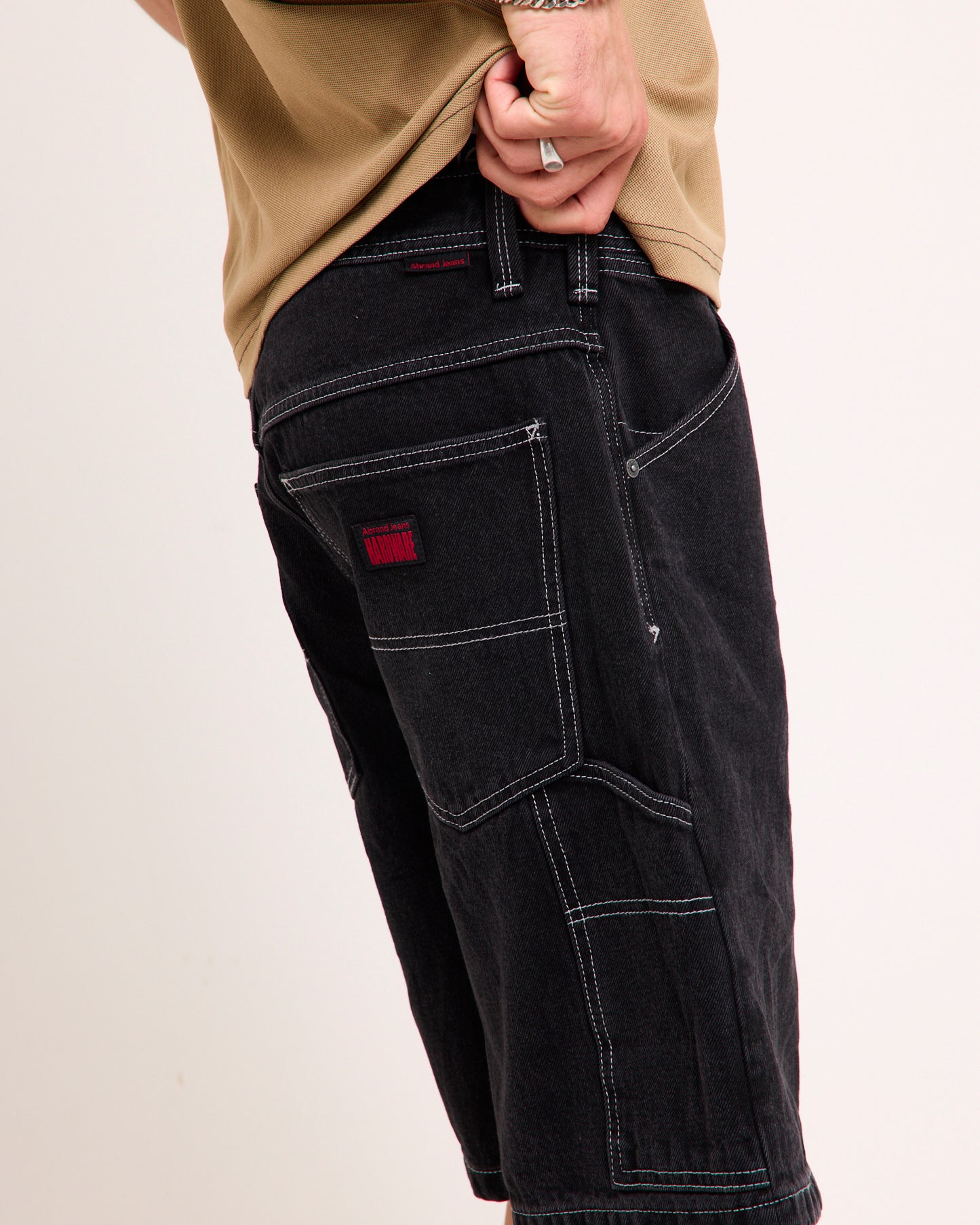 A5 Carpenter Denim Shorts Lachy