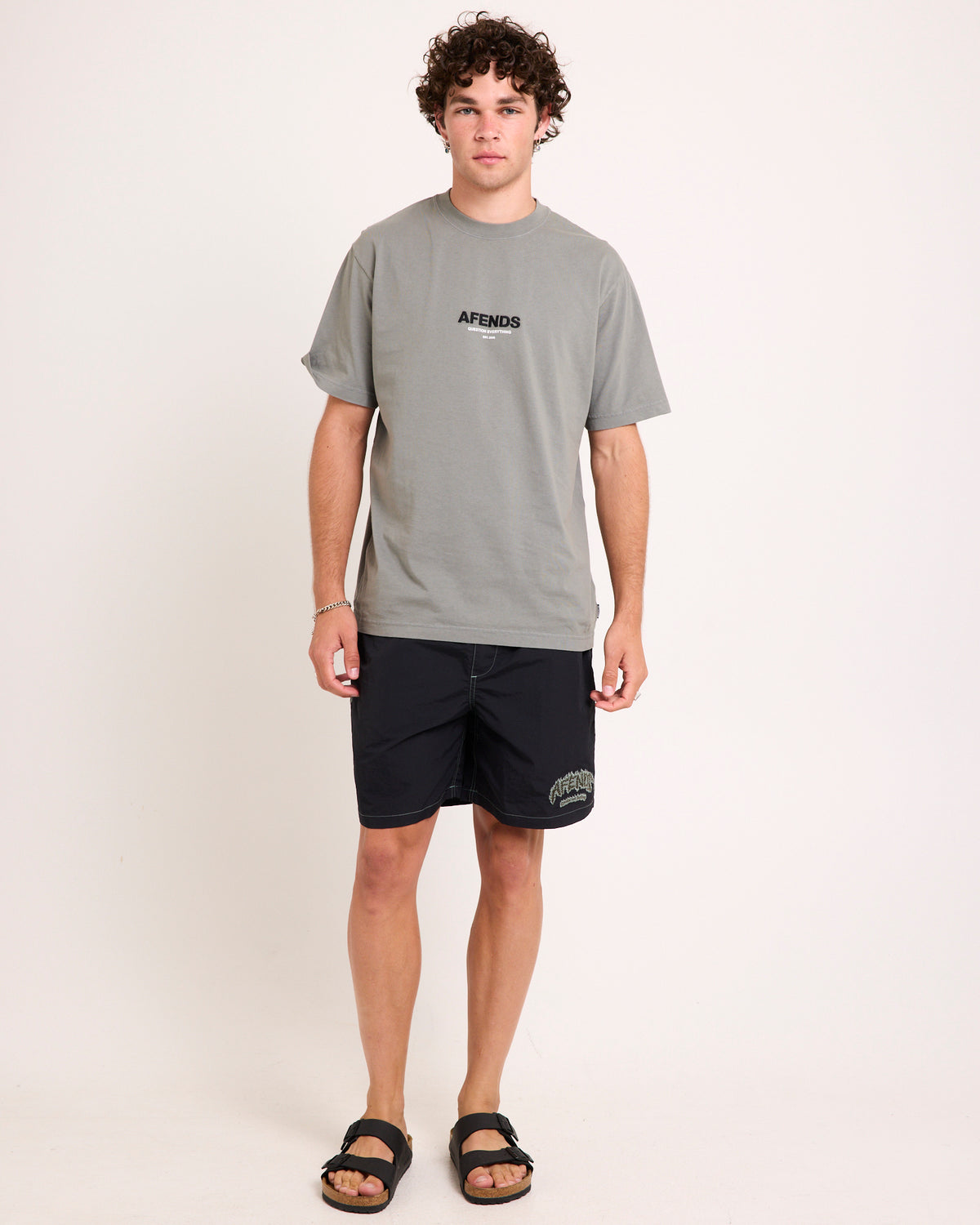 Vinyl Retro T-Shirt WASHED SYCAMORE