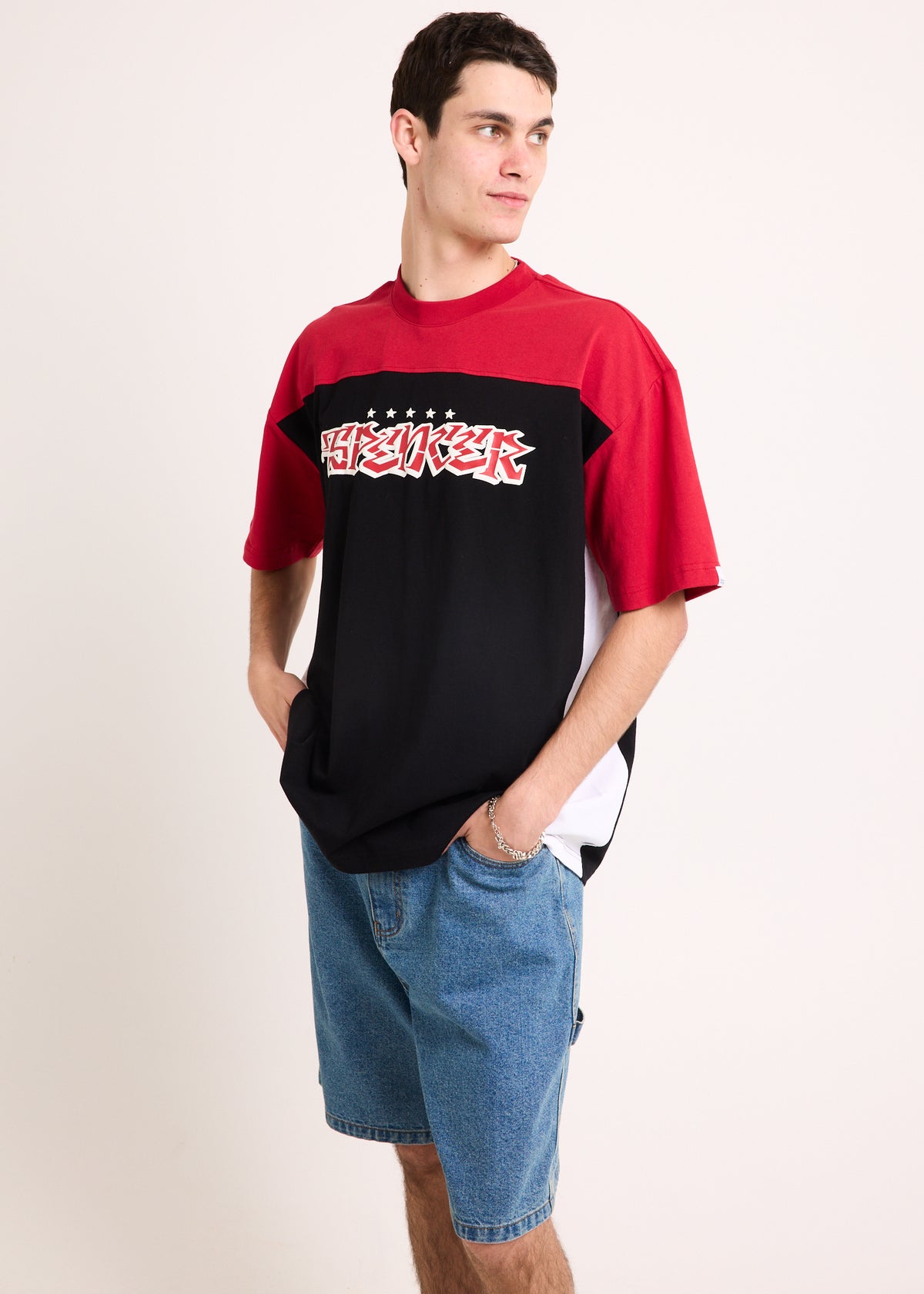 Janoski T-Shirt RED/BLACK