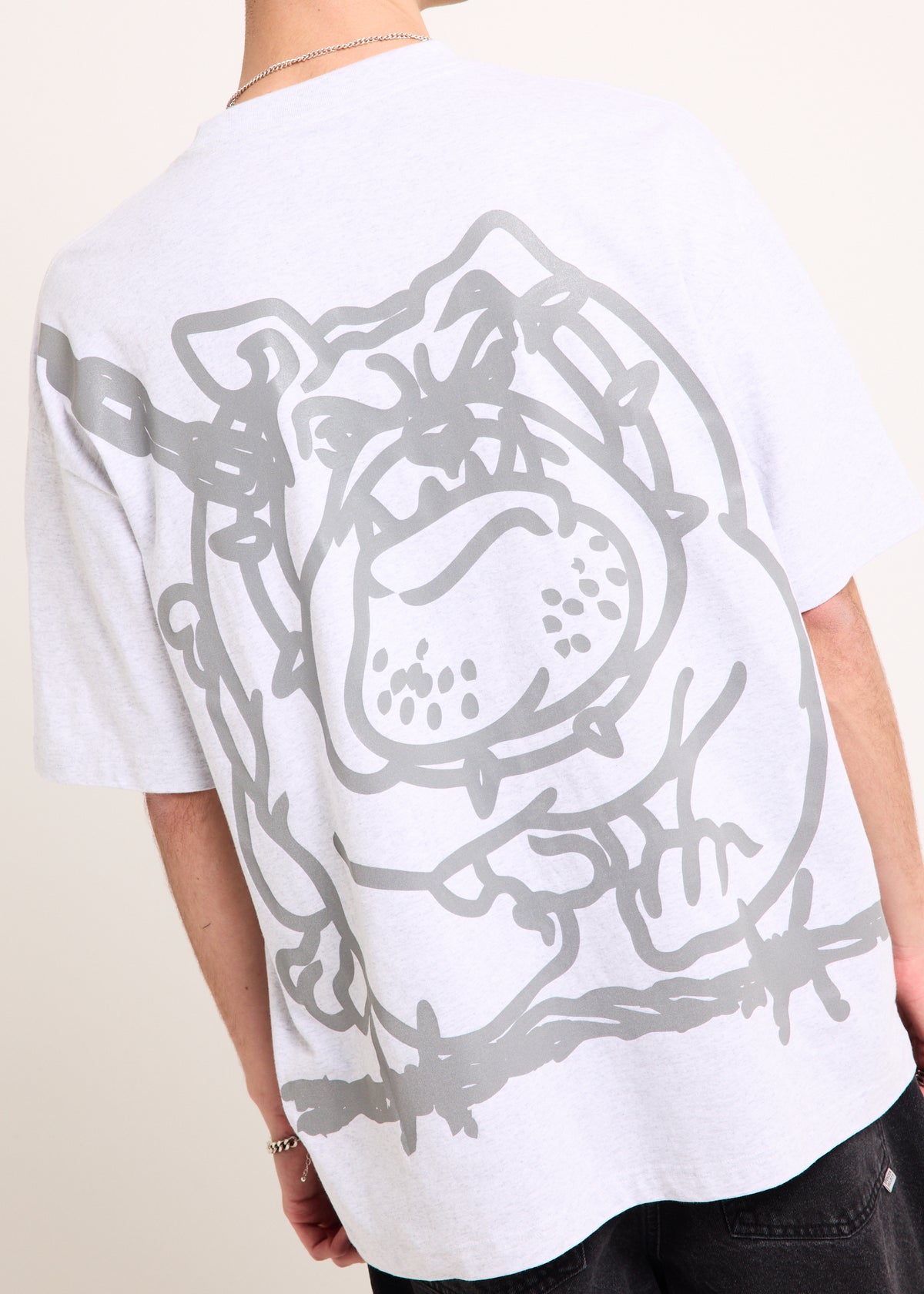 Bulldog T-Shirt FROST MARLE