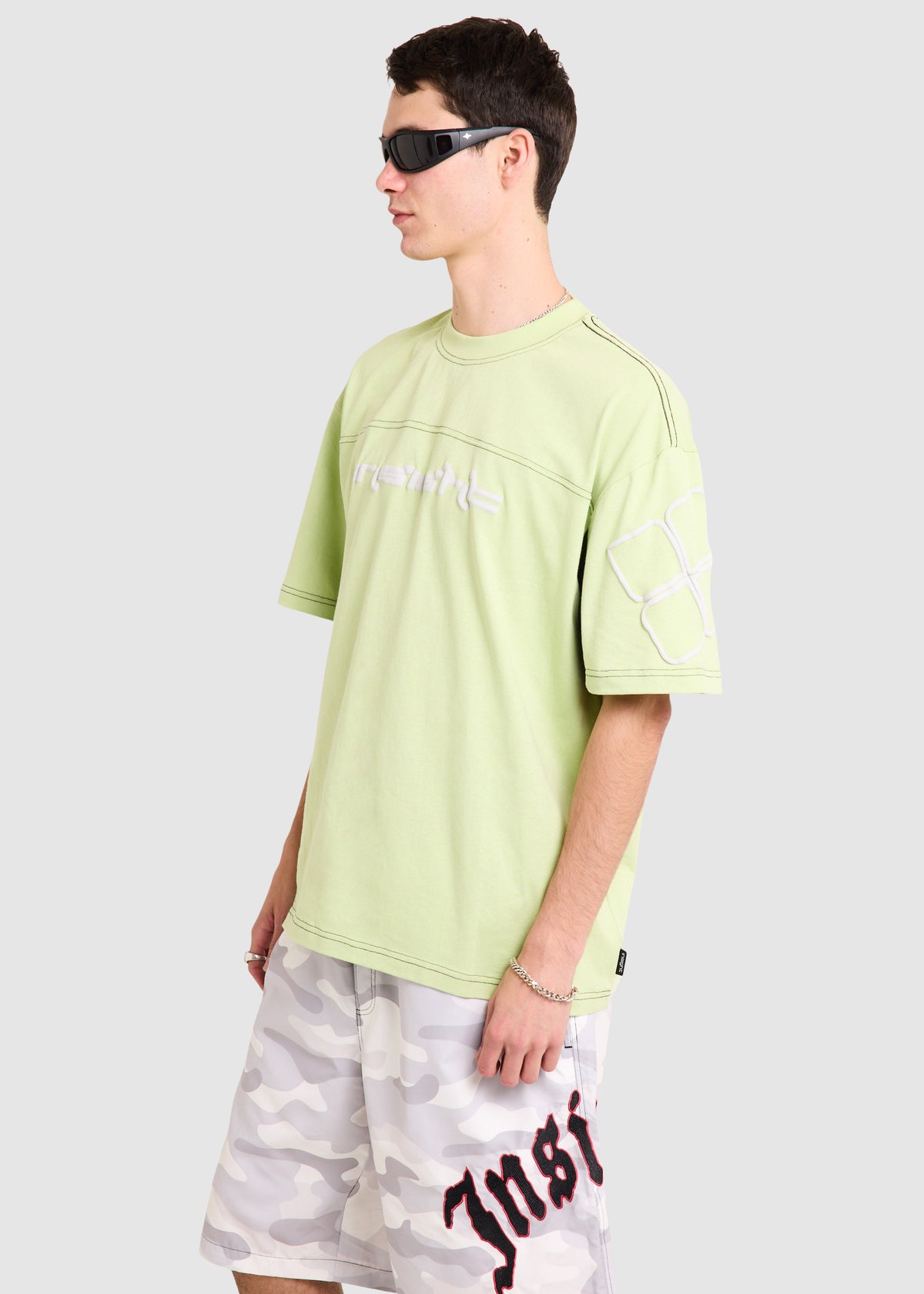 Panick Y2K Tee GREEN