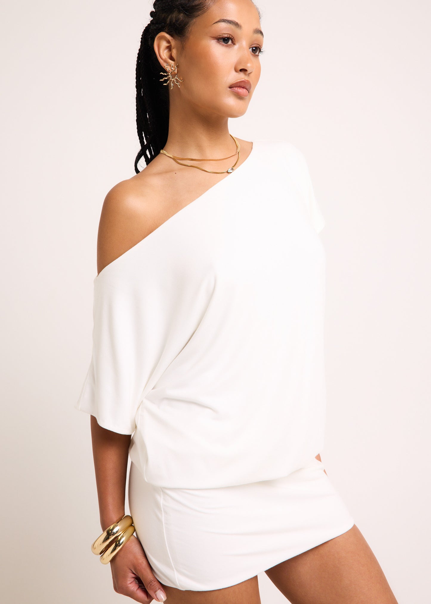 Chantal Off Shoulder Mini Dress