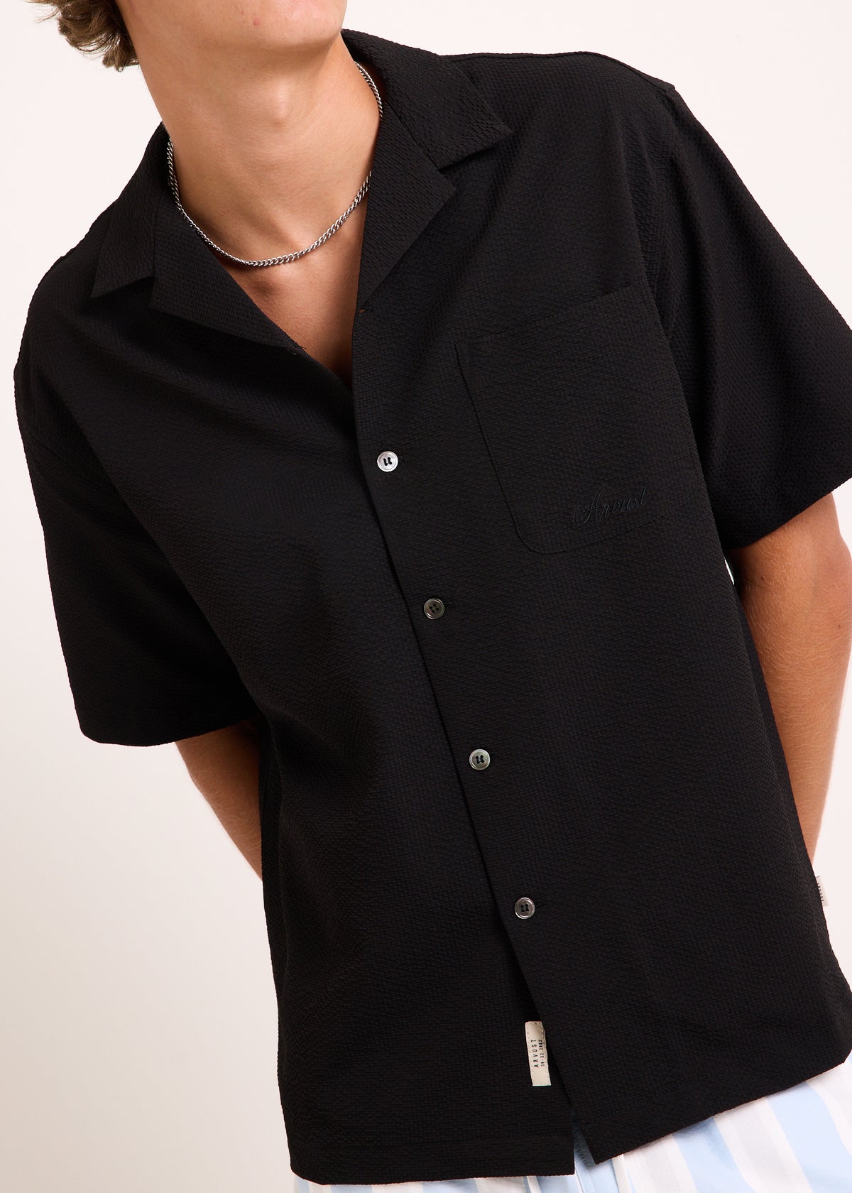 Edison Short Sleeve Shirt BLACK