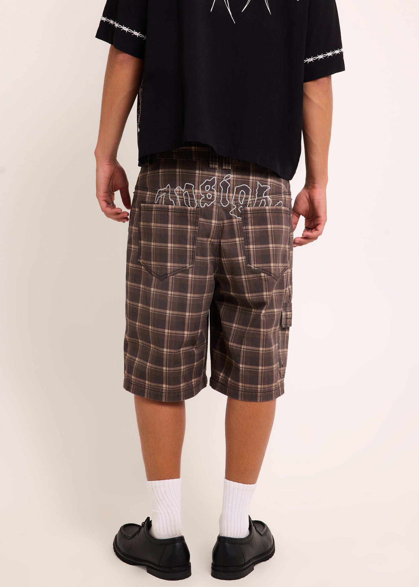 Slacker Check Shorts