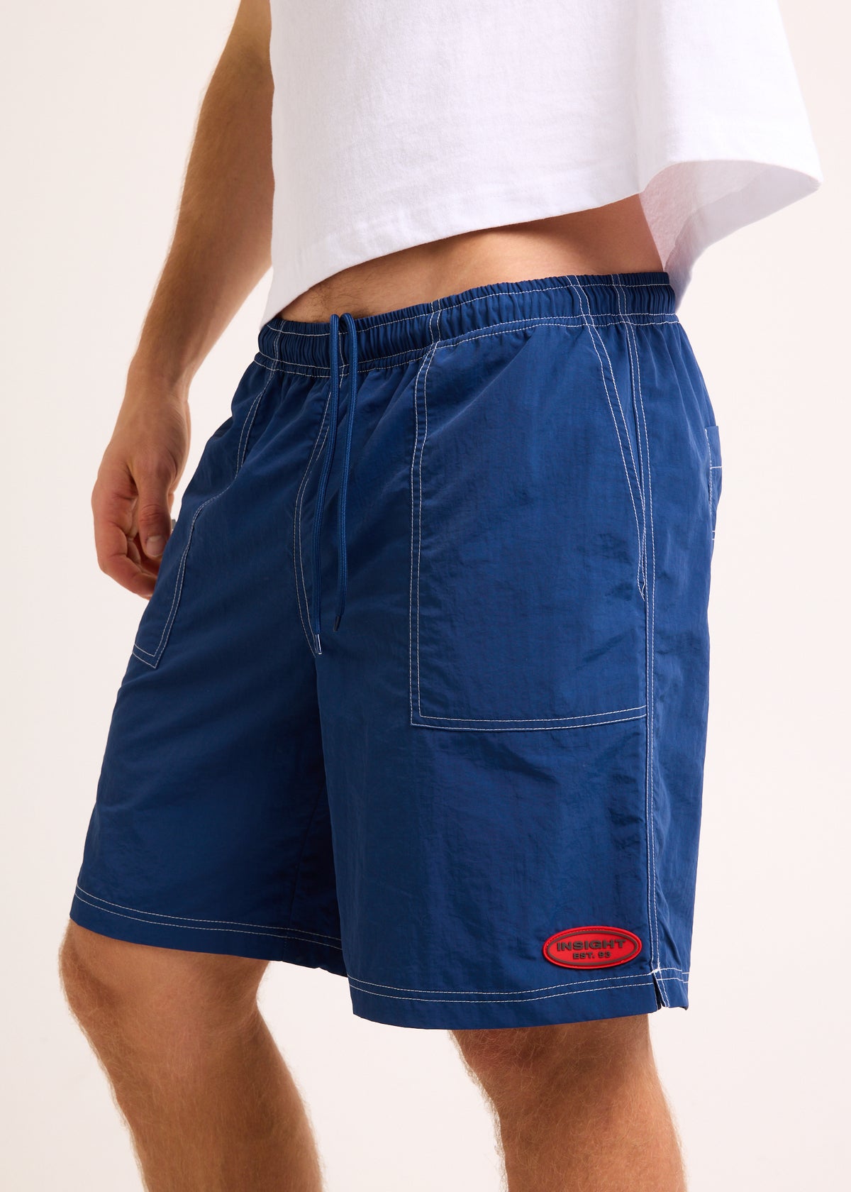 Hi Contrast Shorts BLUE
