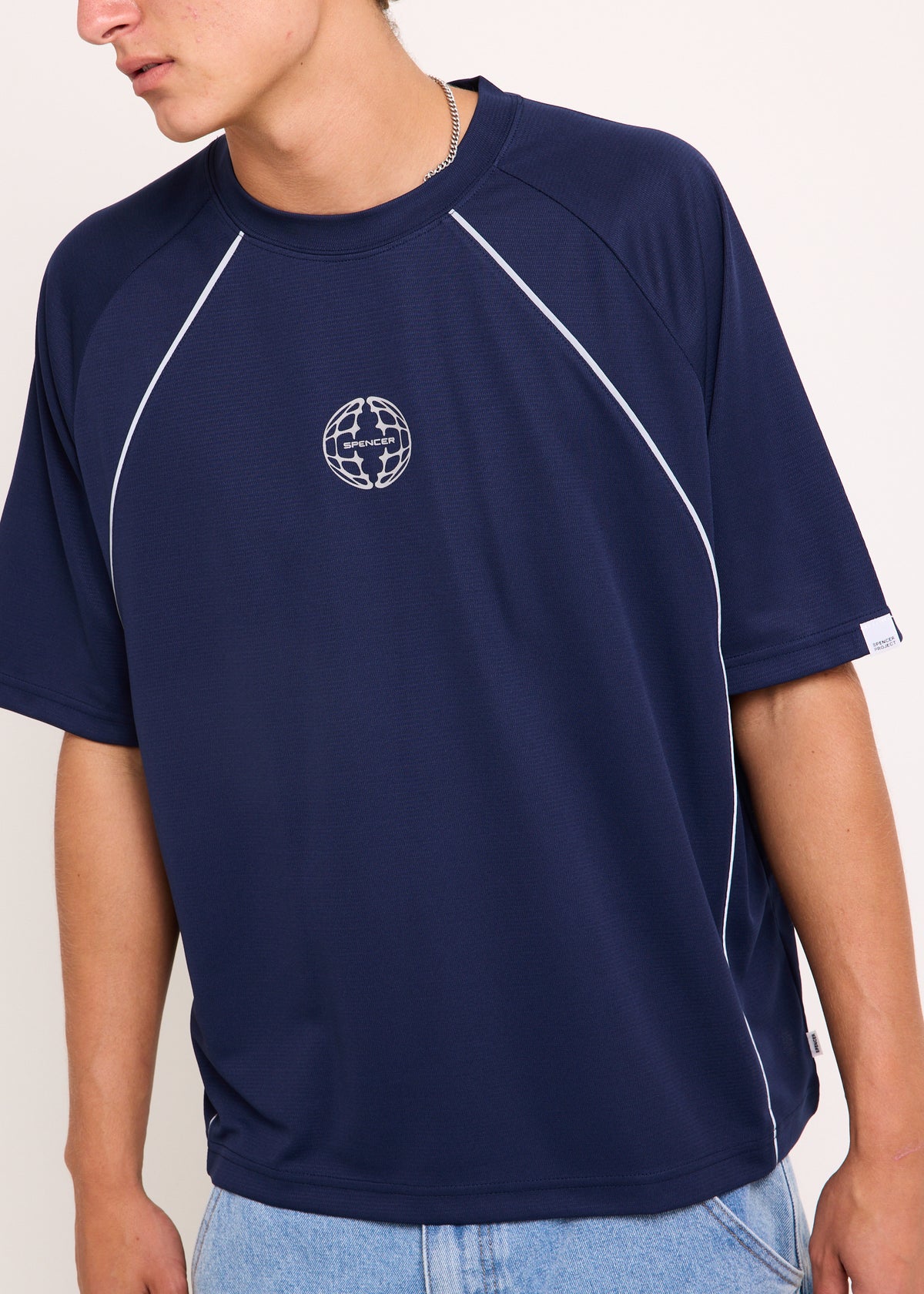 Cosmo Raglan T-Shirt NAVY