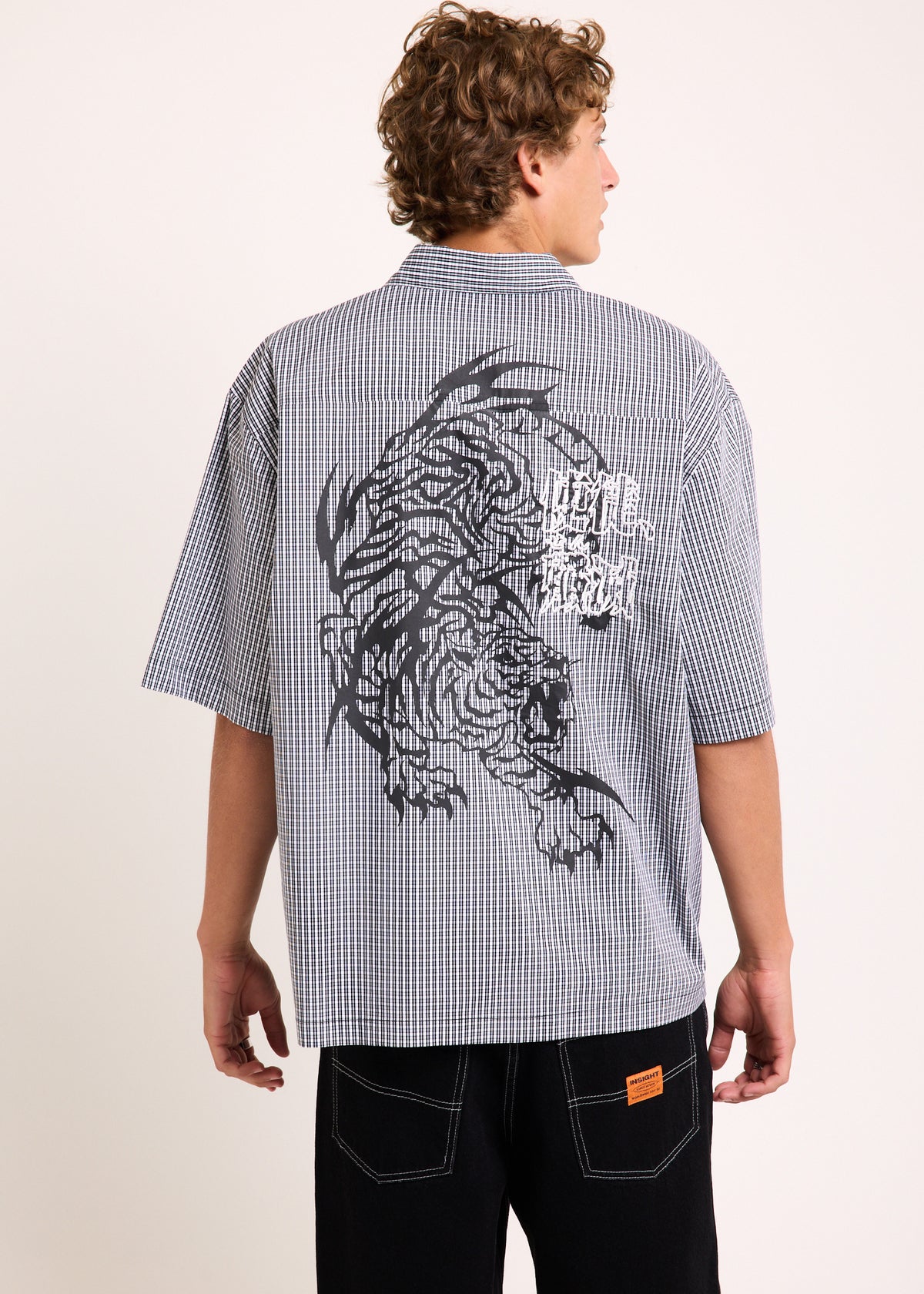 El Tigre Short Sleeve Shirt BLACK