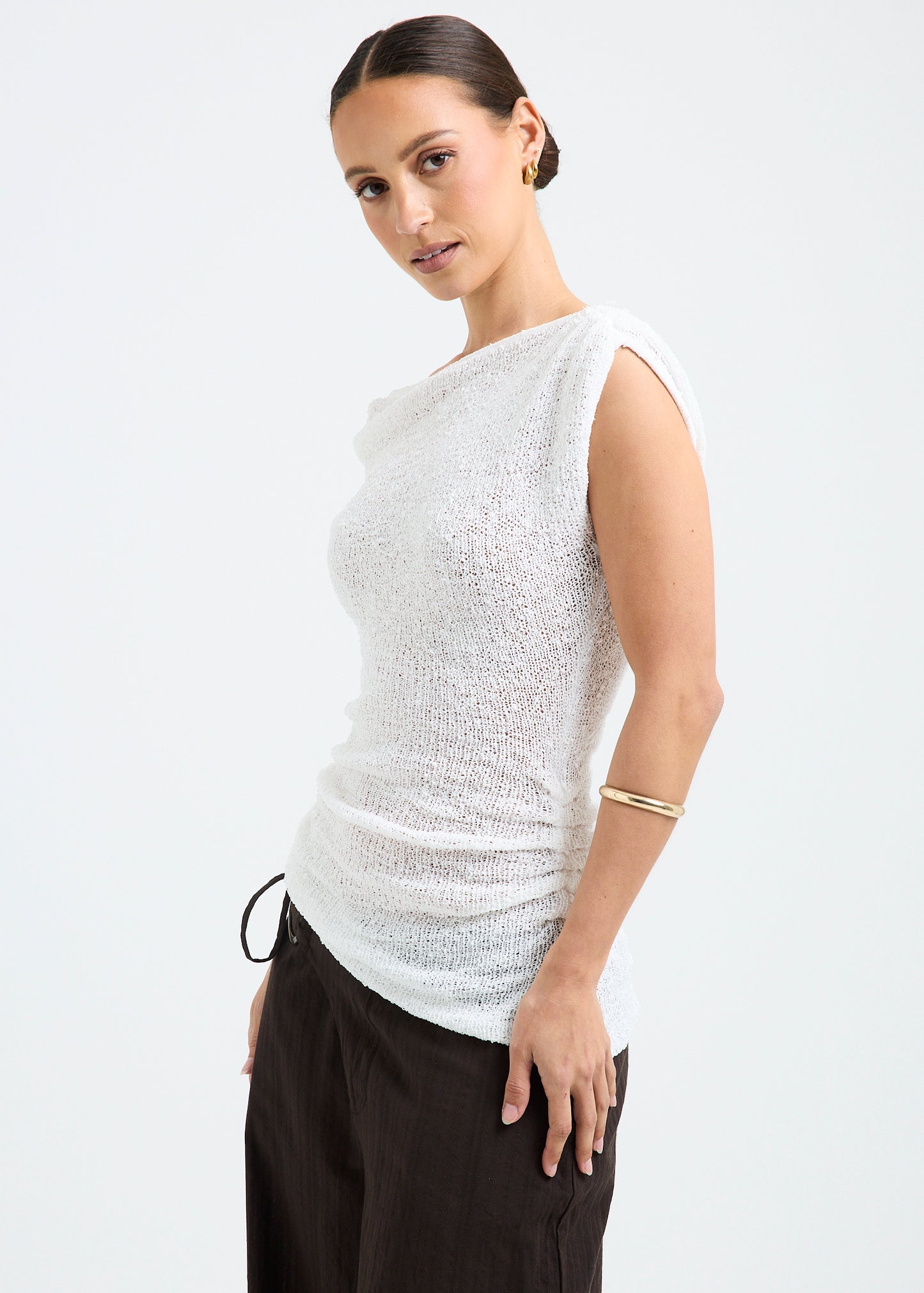 Freya Asymmetric Short Sleeve T-Shirt