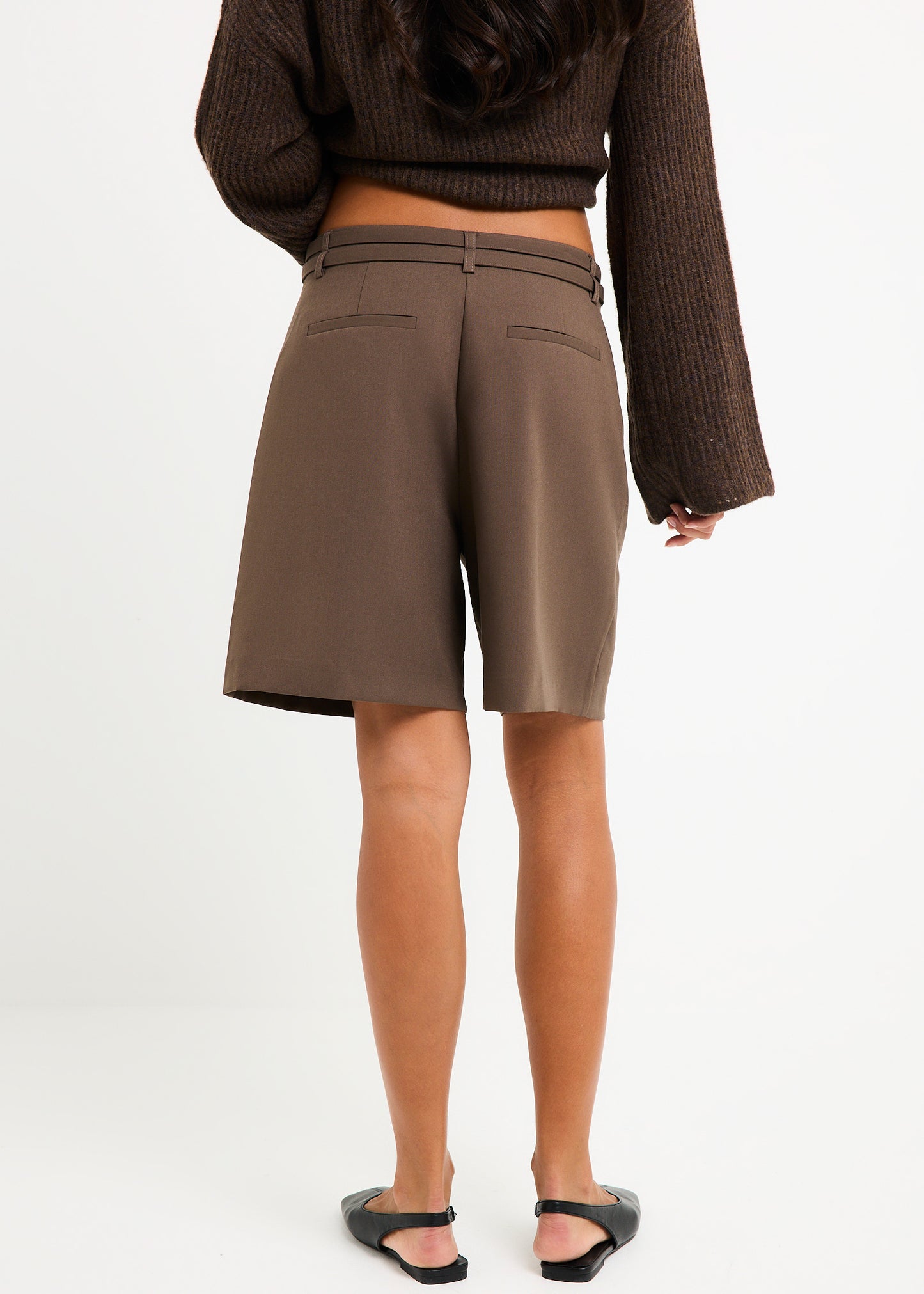 Renelle Belt Detail Bermuda