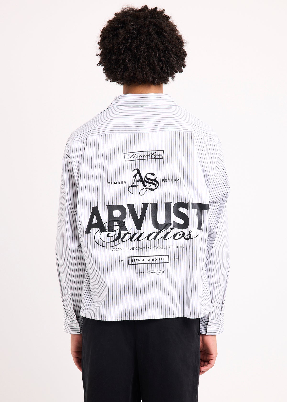 Institute Long Sleeve Shirt WHITE