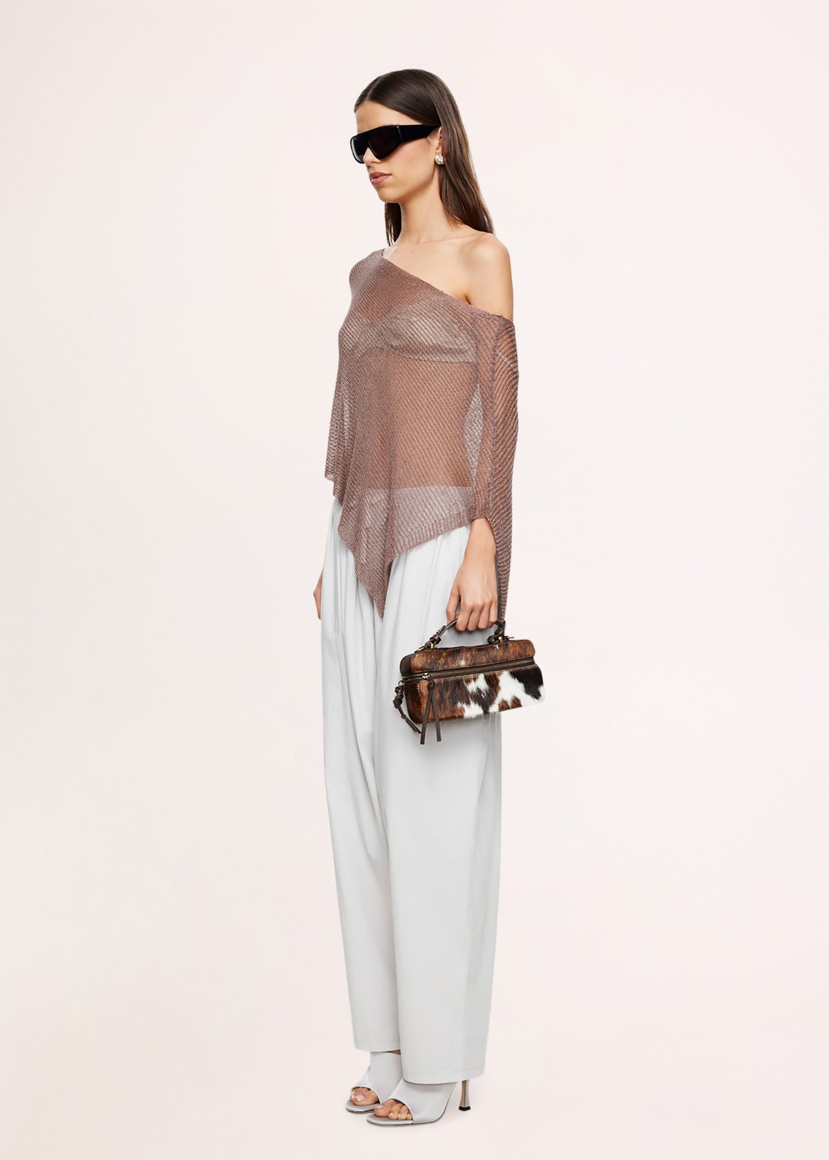 Luminous Poncho CHOCOLATE