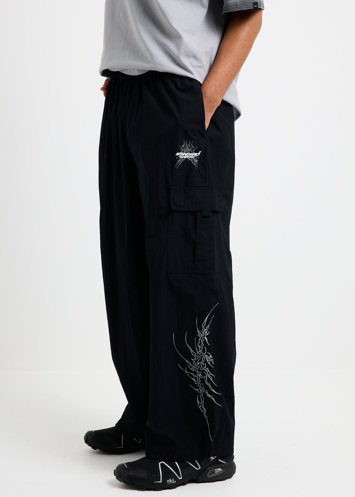 Cyber Sigilism Pants BLACK