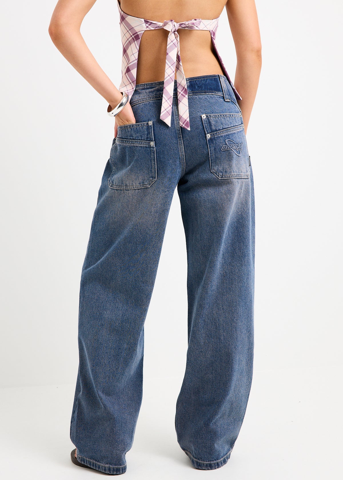 Cody Low Baggy Skate Denim Jeans RESIN BLUE