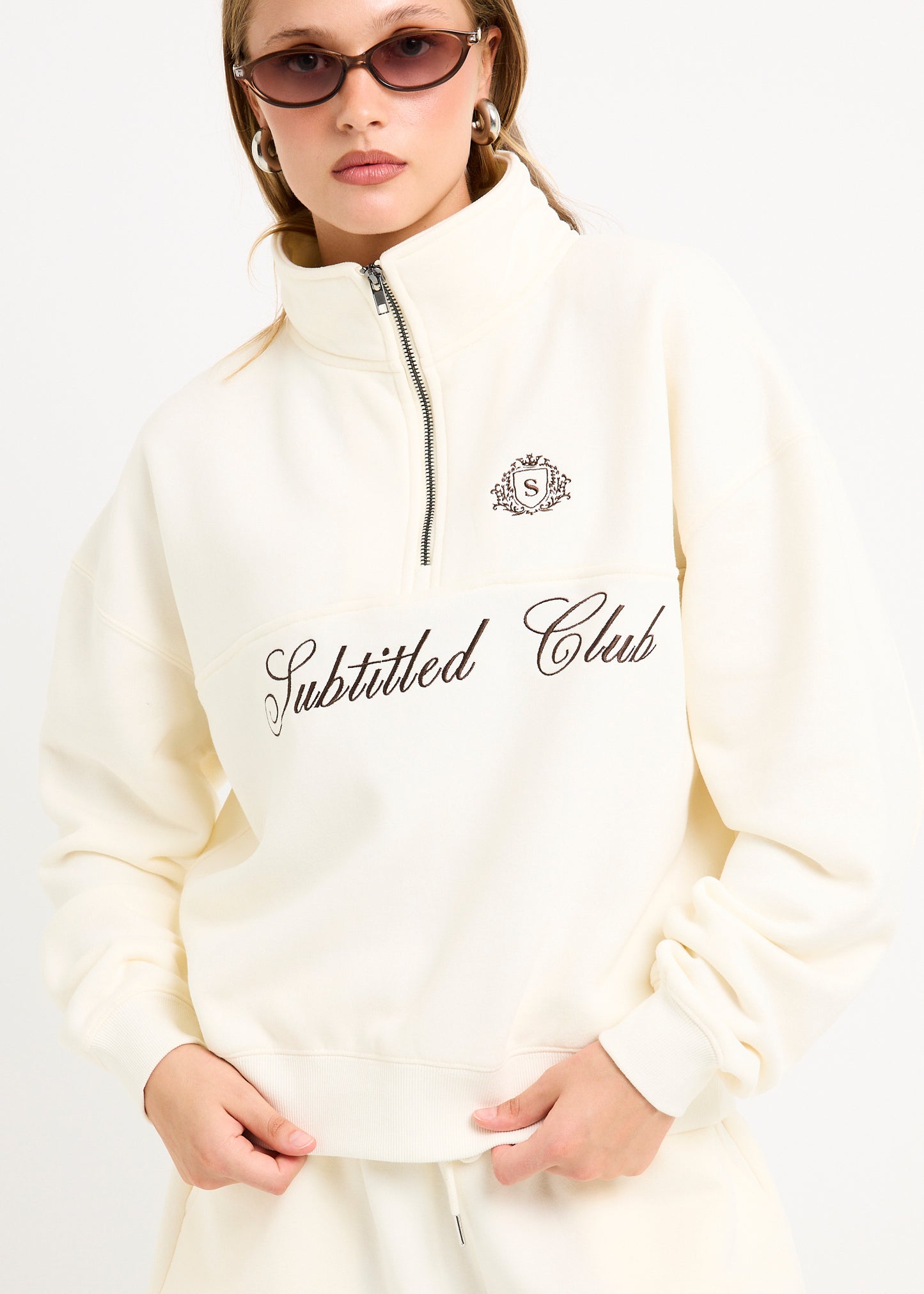 Subtitled Club Quarter Zip