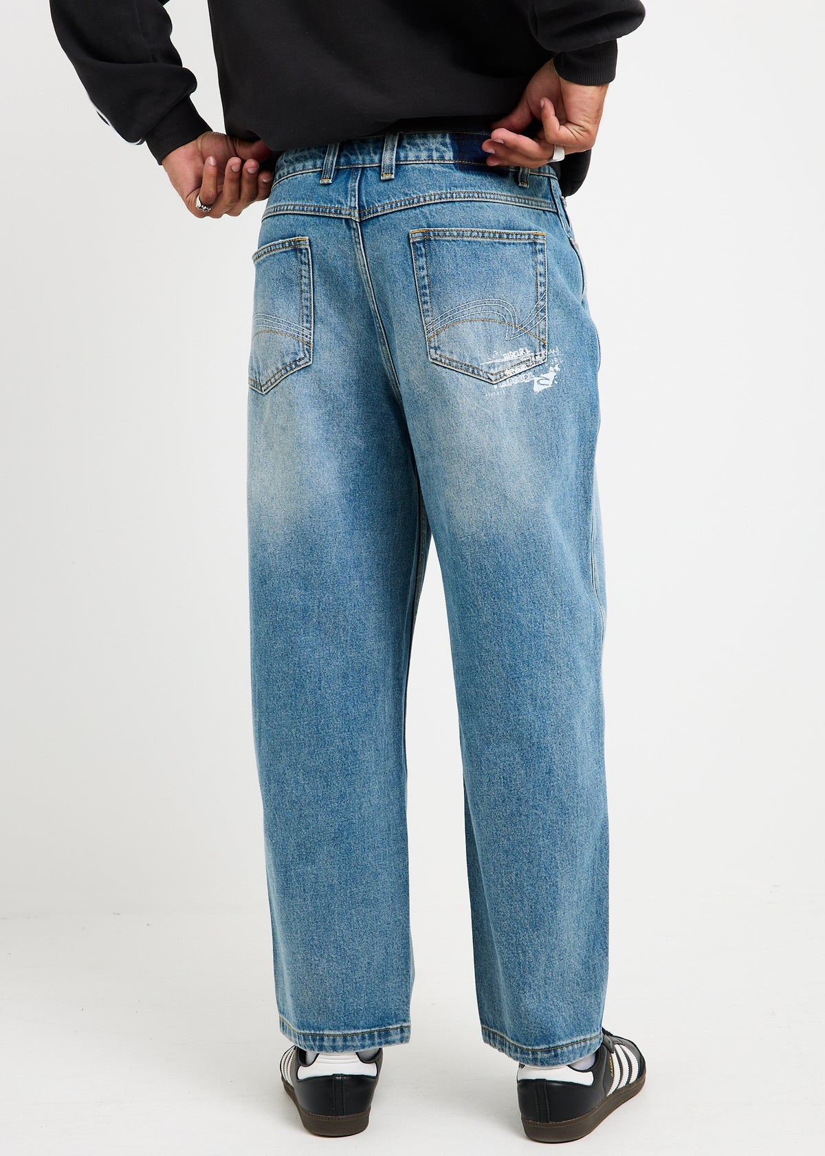 Inner Visions Denim Pants LIGHT DIRTY BLUE