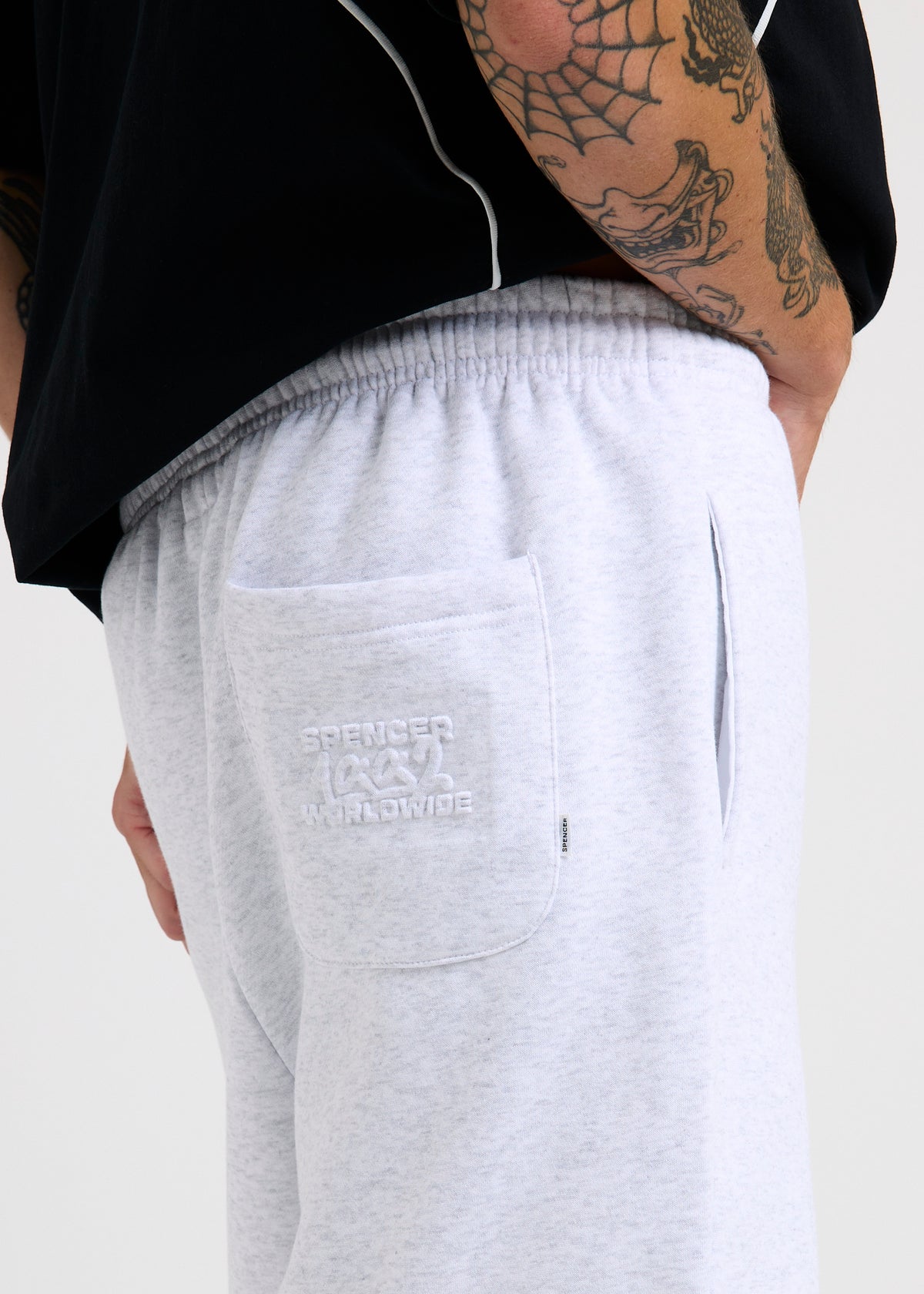 Harring Track Shorts FROST MARLE