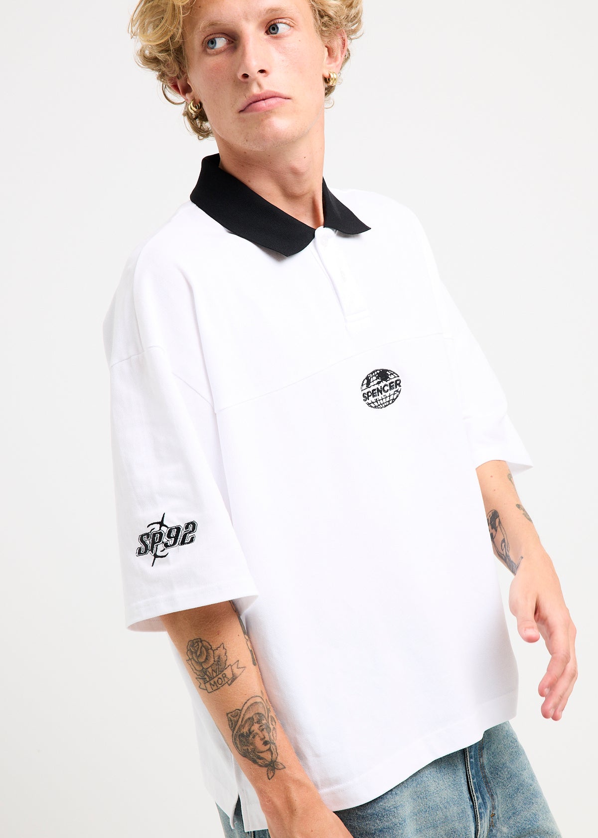 Prime Sport Polo Shirt WHITE