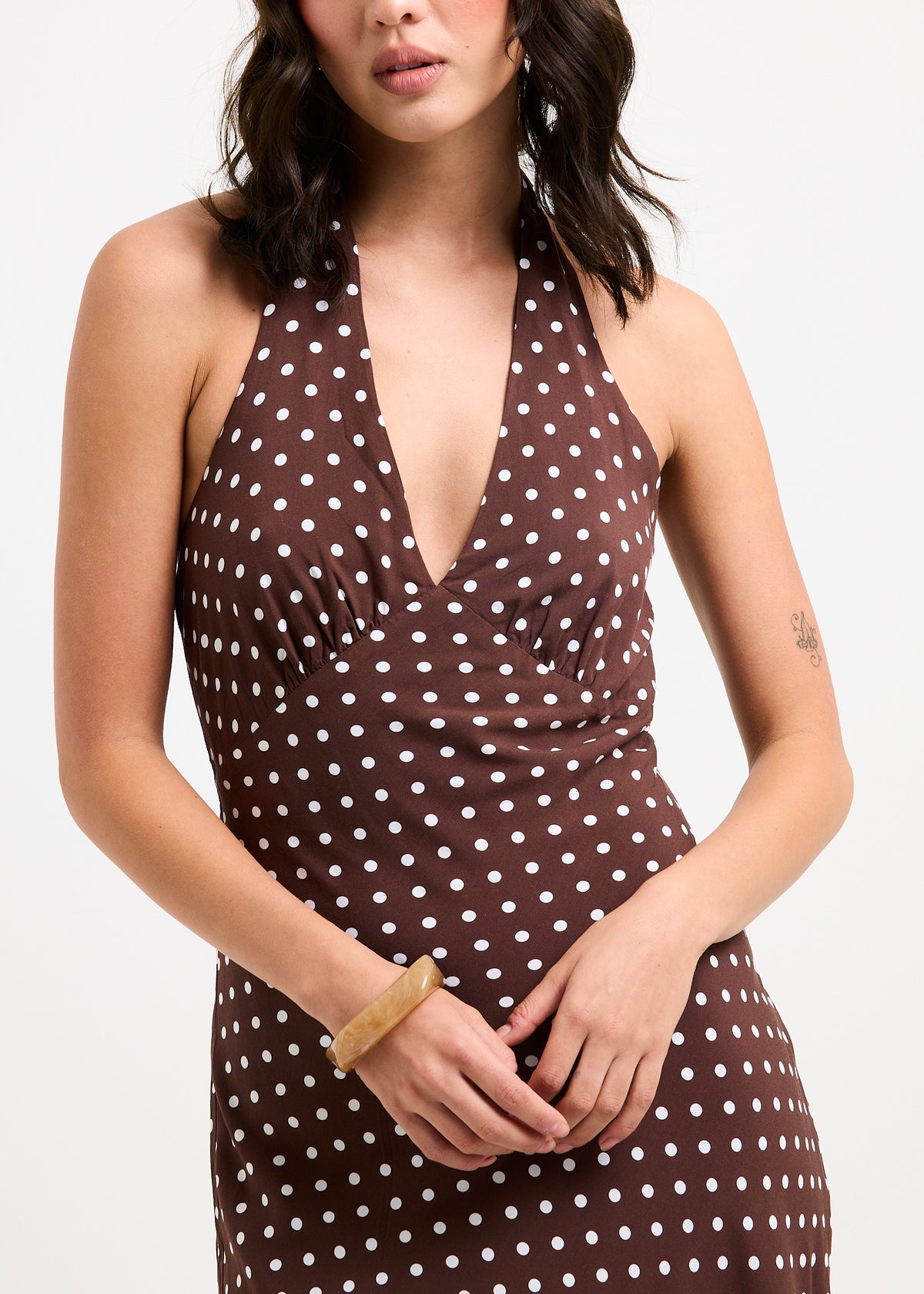 Petra Maxi Dress CHOCOLATE