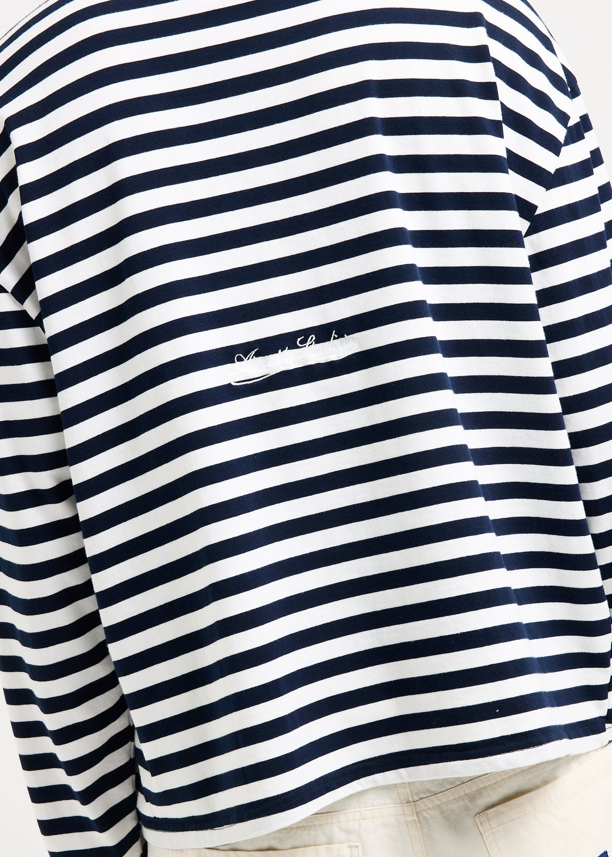Line Long Sleeve Shirt NAVY