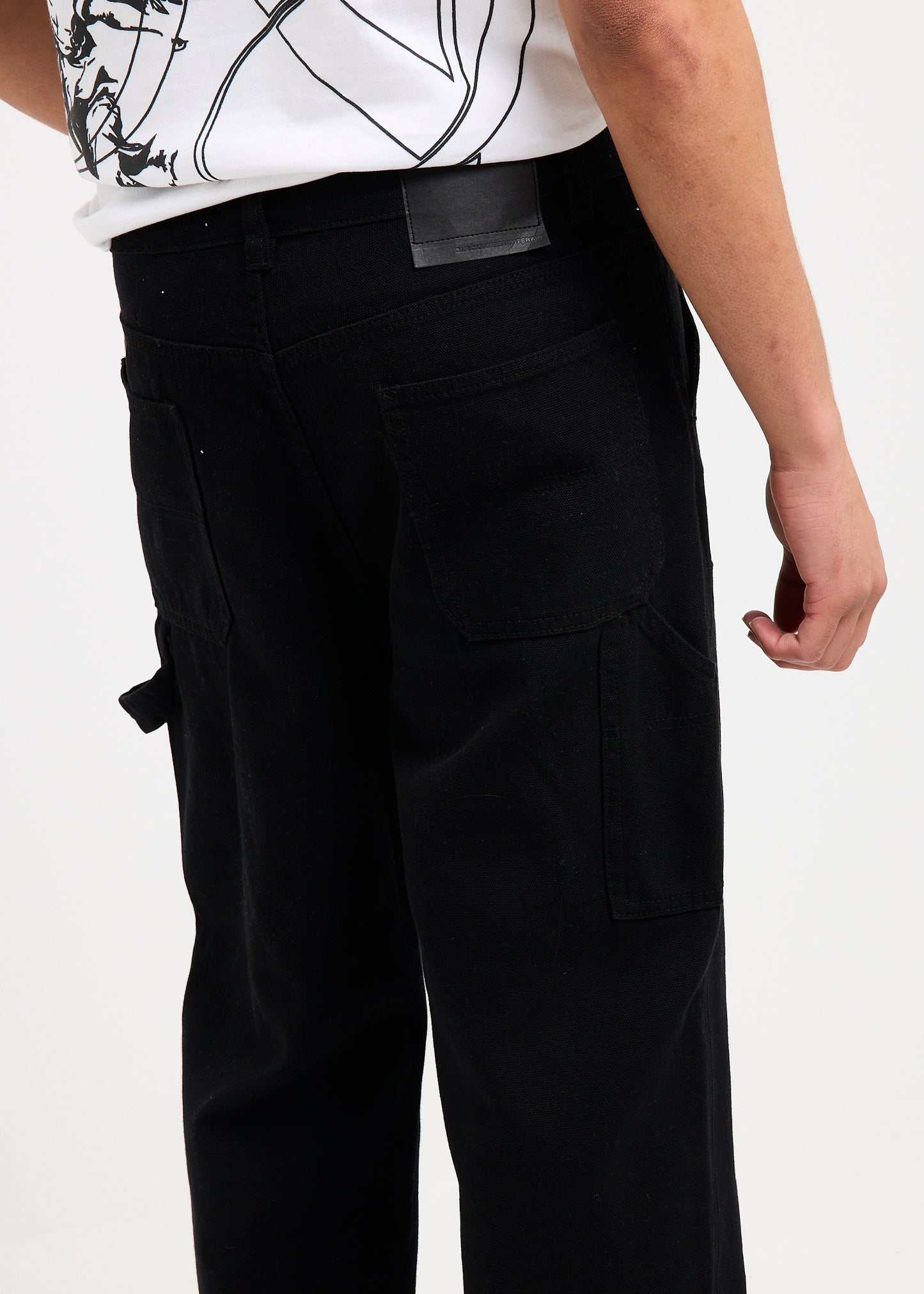 Cursive Carpenter Pants