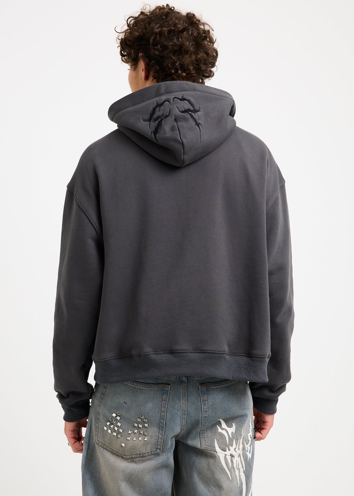 Grave Hoodie CHARCOAL