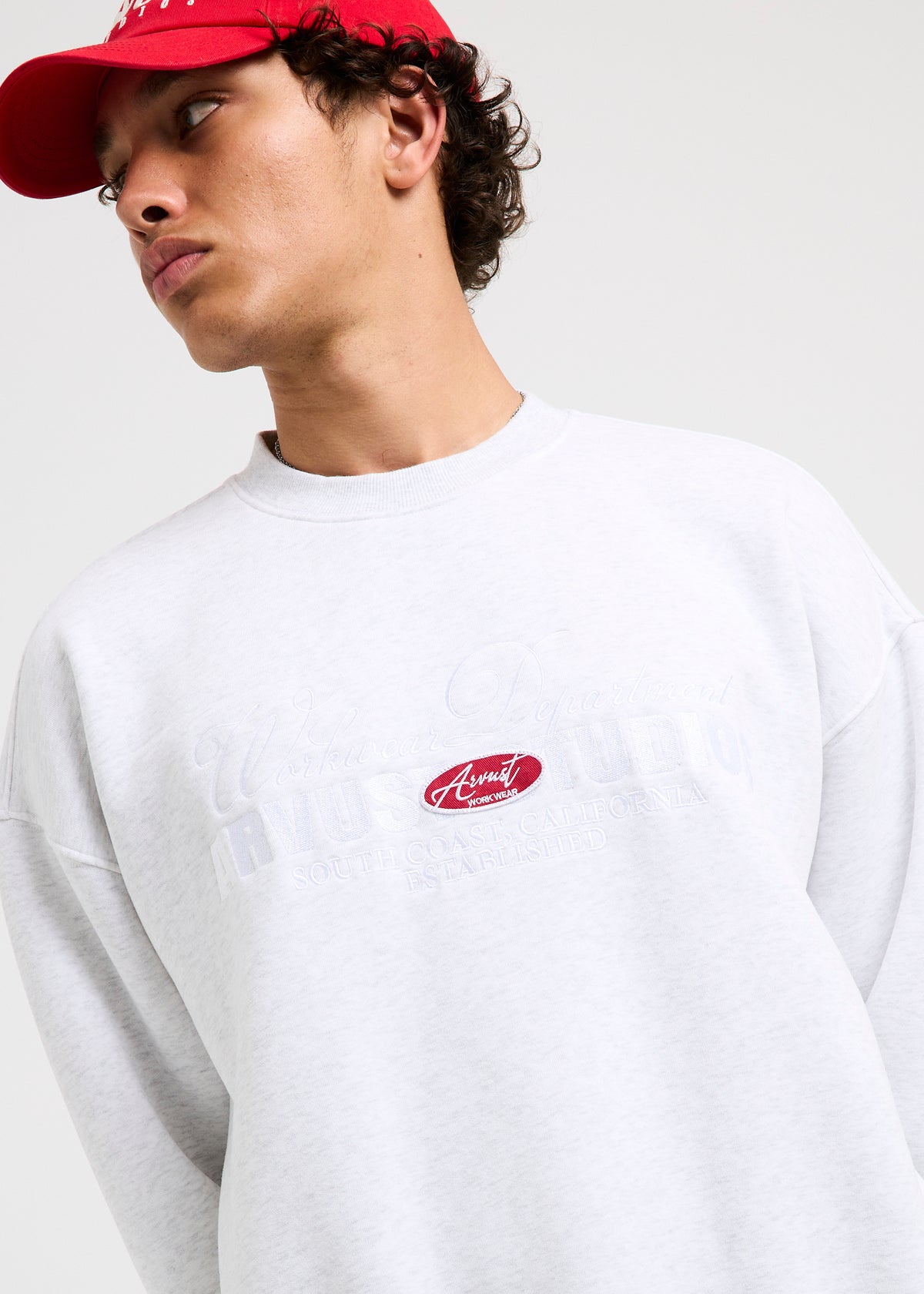 Jetty Crew Jumper FROST MARL
