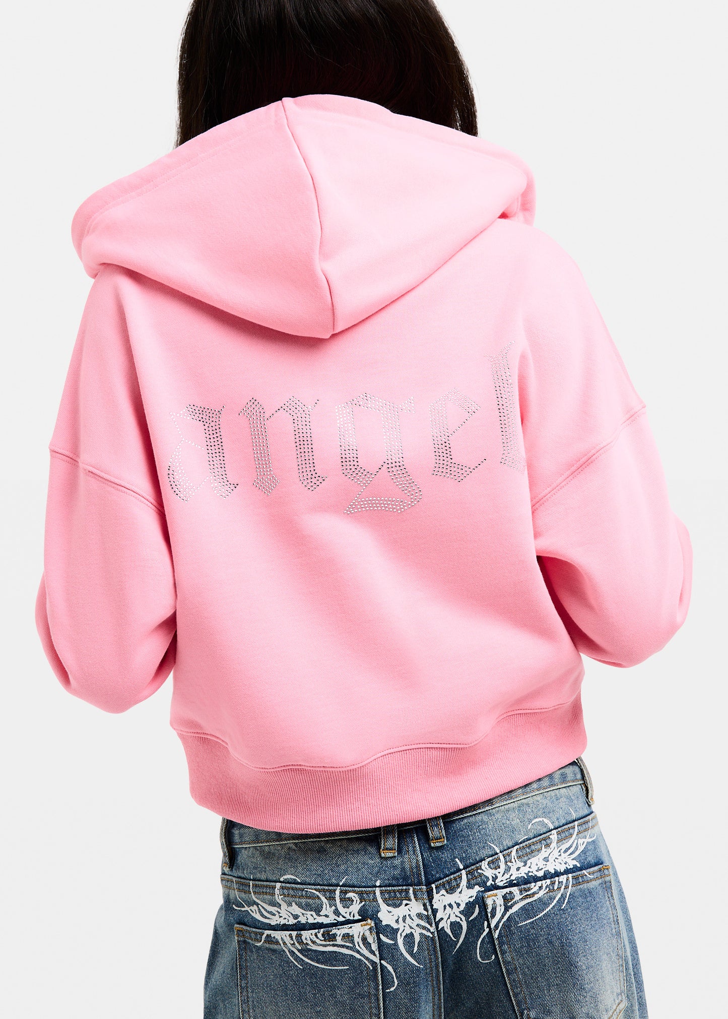Angel Zip Through Hoodie