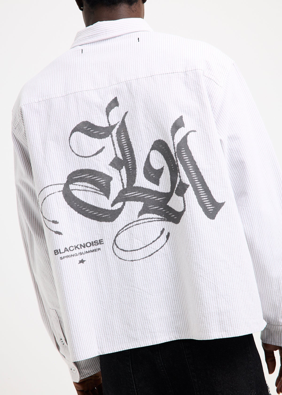 La Long Sleeve Shirt GREY STRIPE