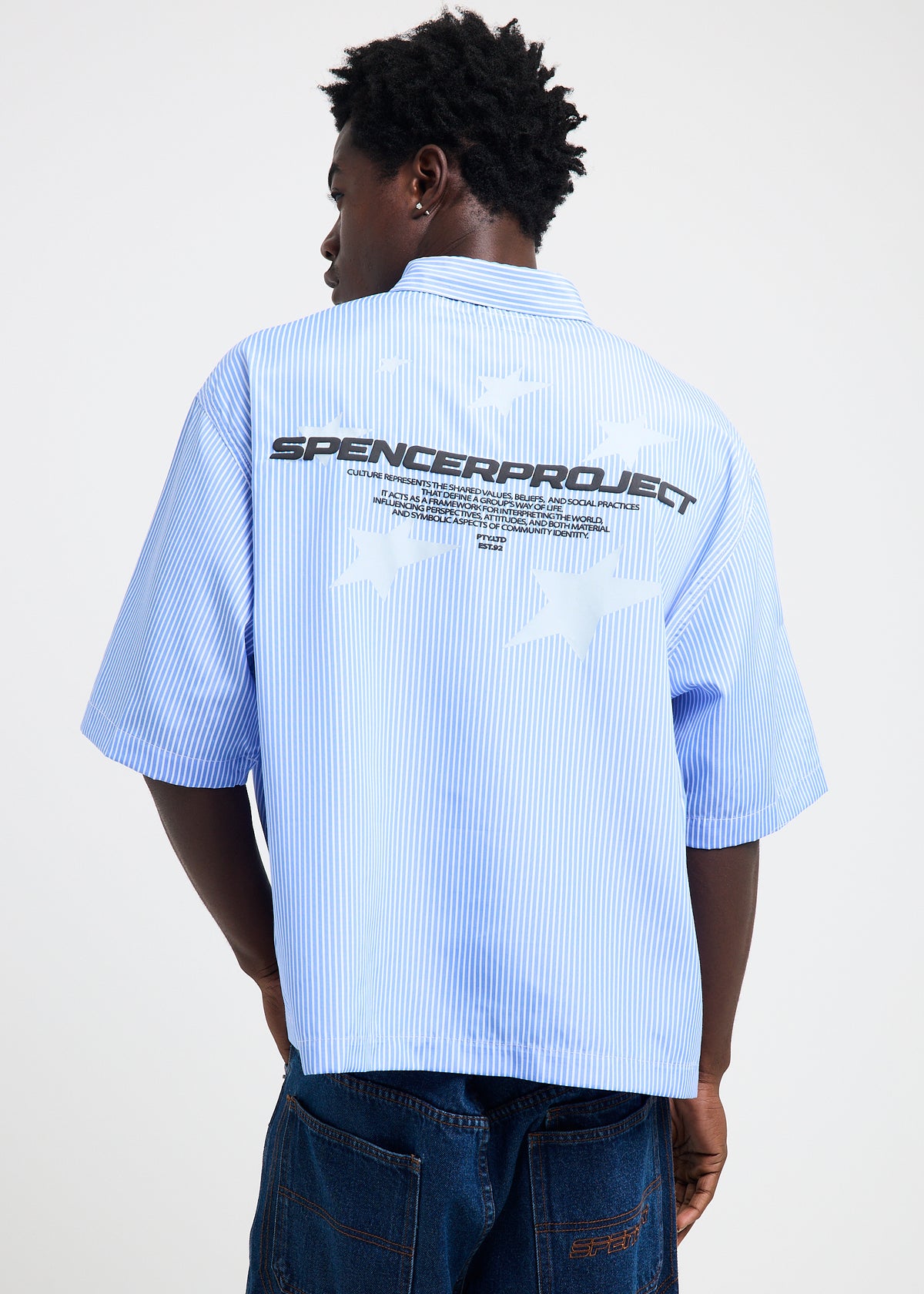 Worldwide Short Sleeve Shirt BLUE