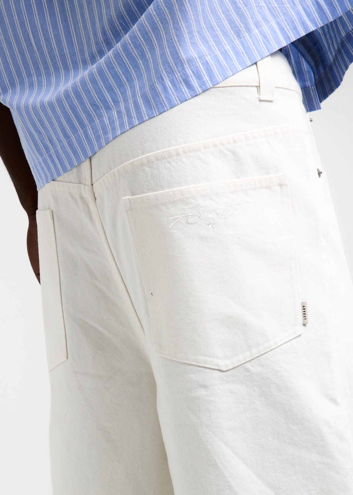 Noah Baggy Denim Jeans WHITE