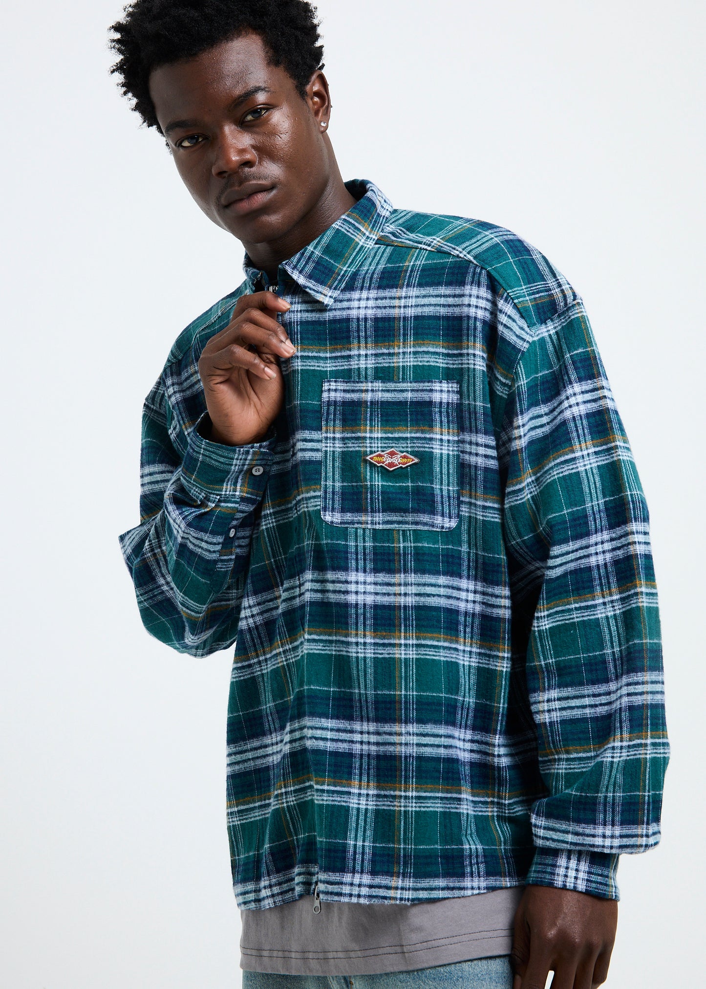 Oceanace Long Sleeve Zip Shirt