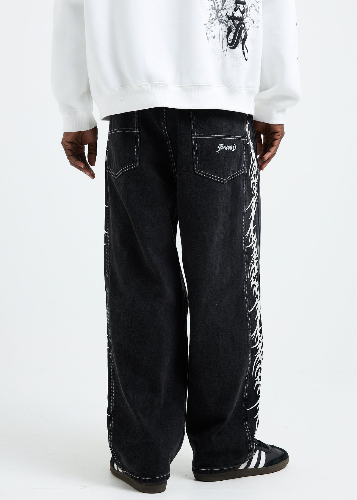 Stretch Denim Jeans BLACK