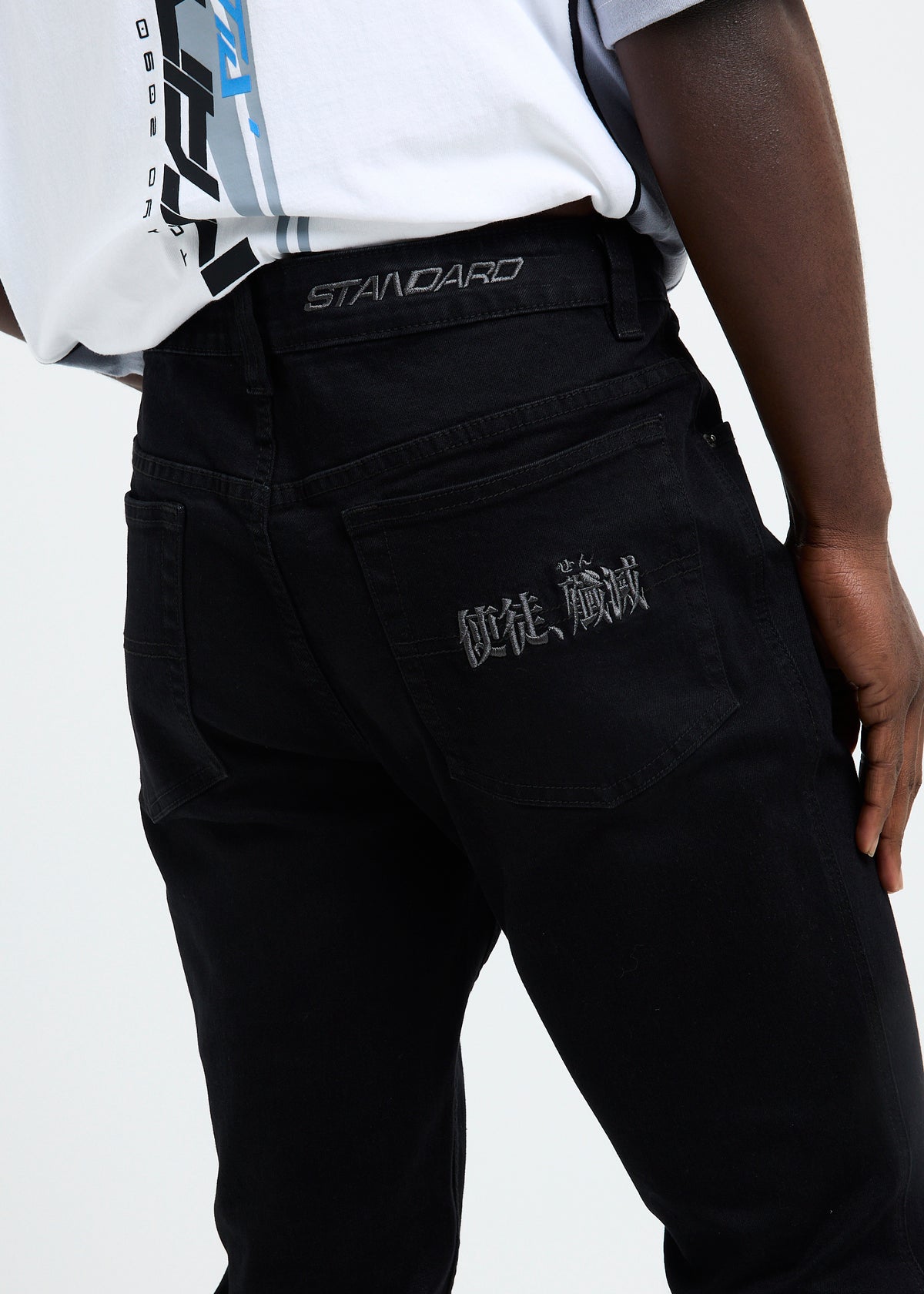 Revolver Denim Skinny Jeans BLACK