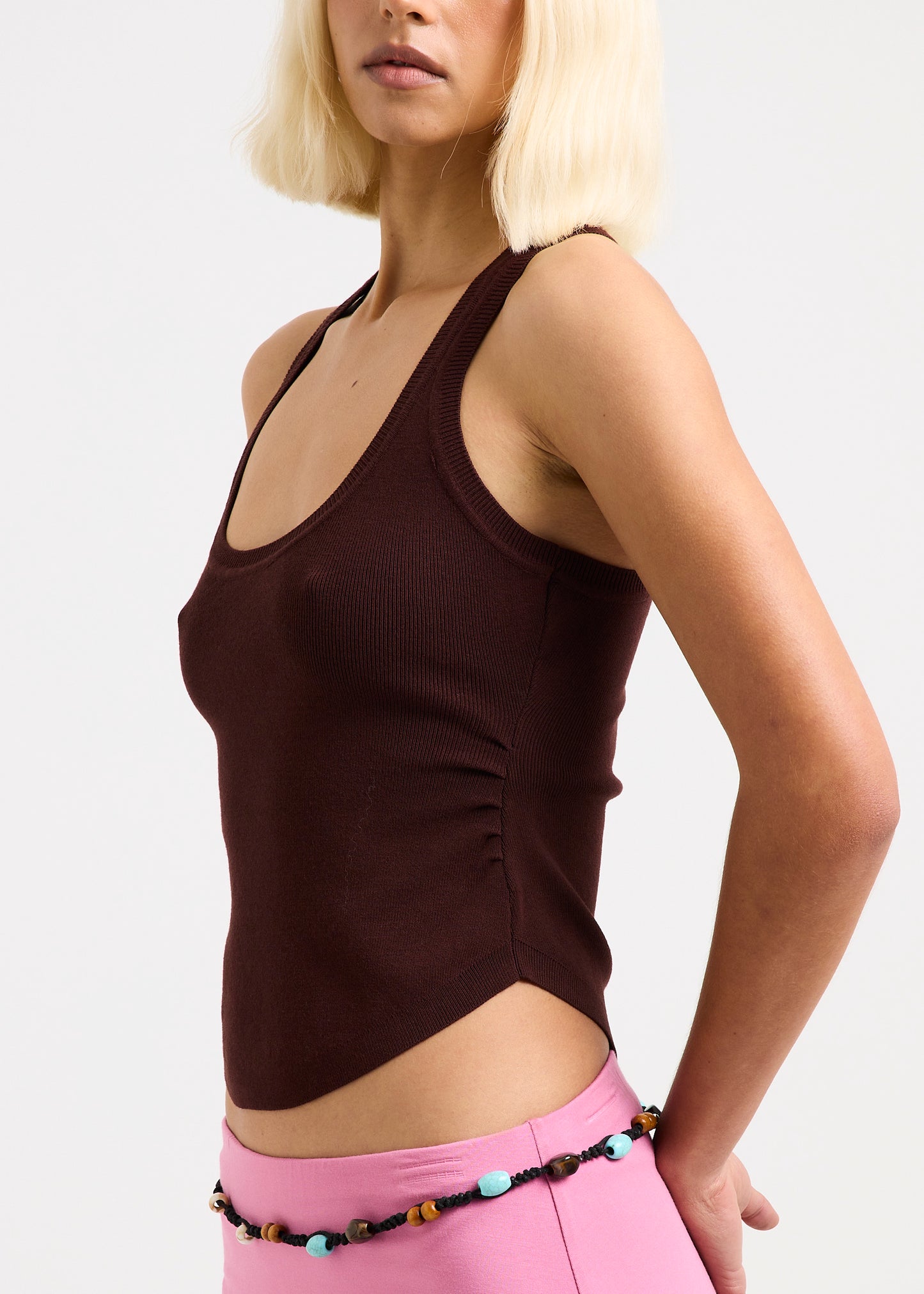 Kylie Scoop Halter Top