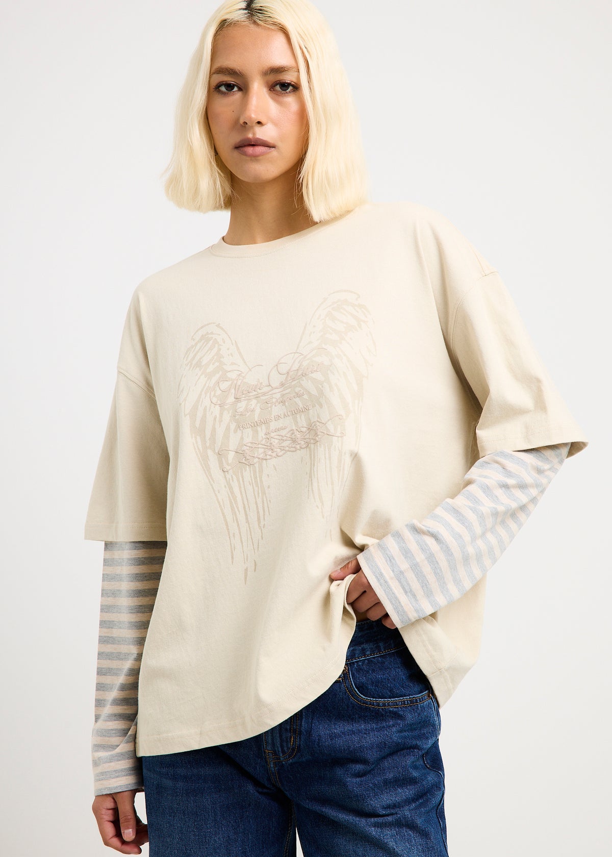 Eternity Graphic Tee NATURAL