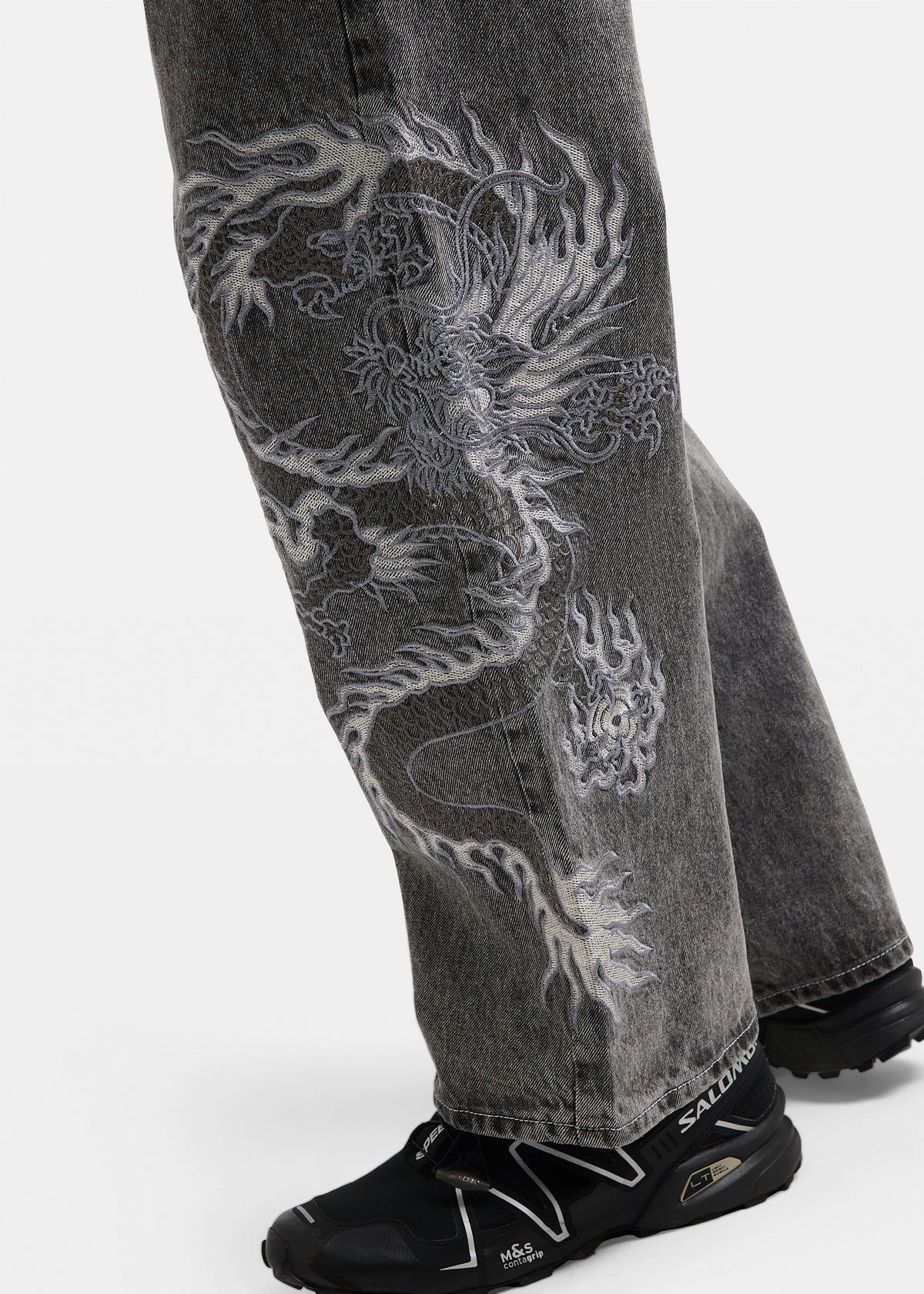 Elevate Baggy Denim Jeans