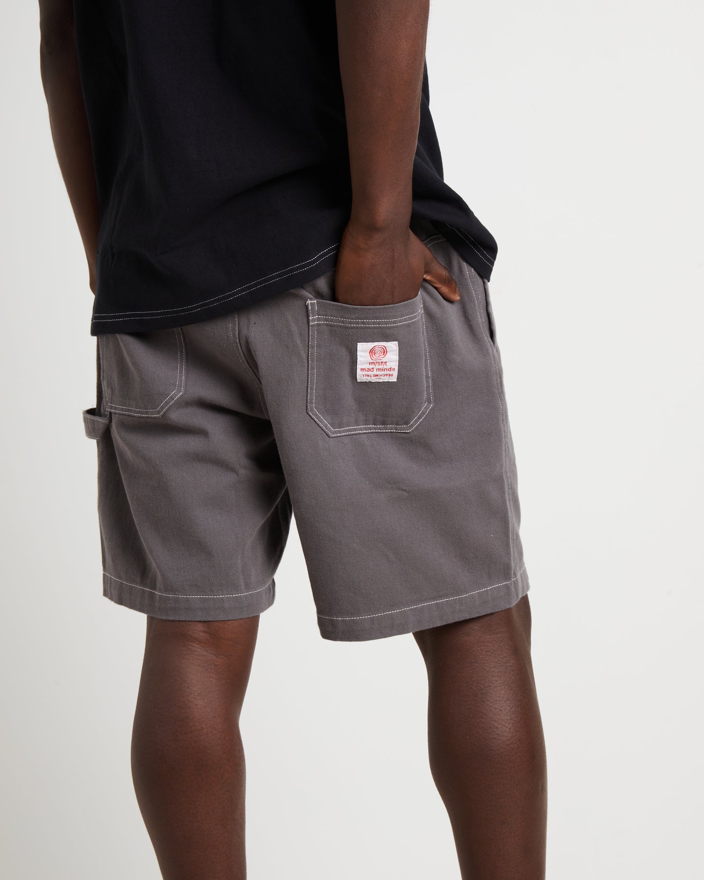 Edge Of Care 20" Shorts in Ridge Grey