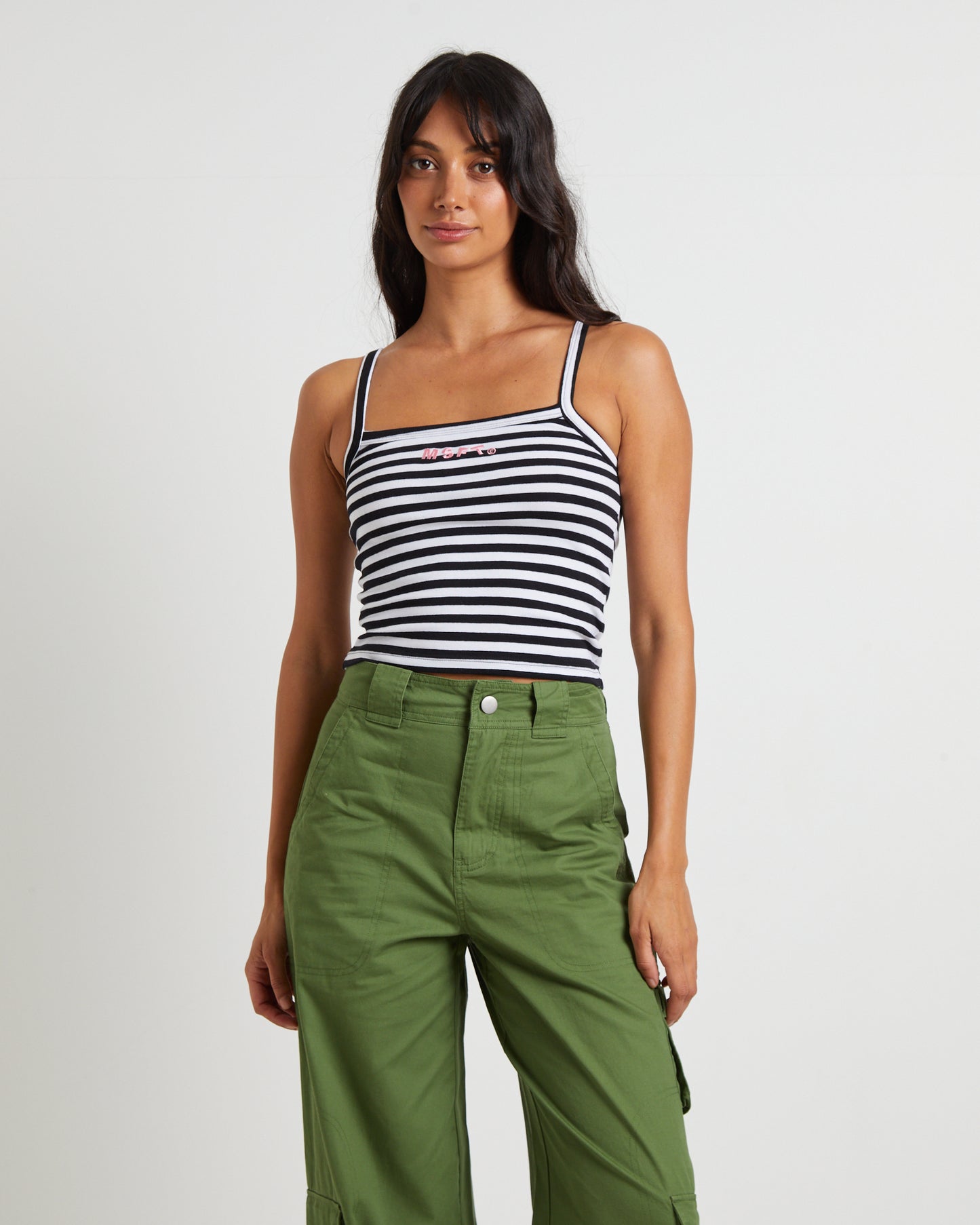 Devod Singlet Top in White