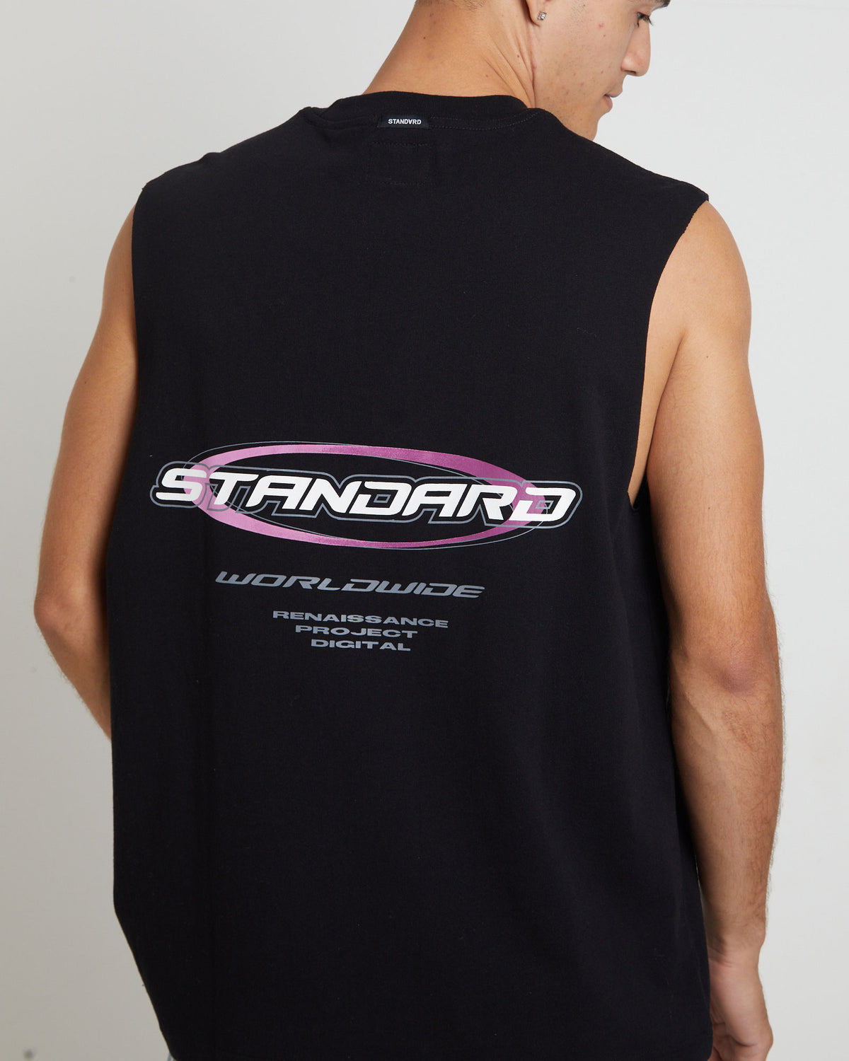 Blade Muscle Tee in Black BLACK