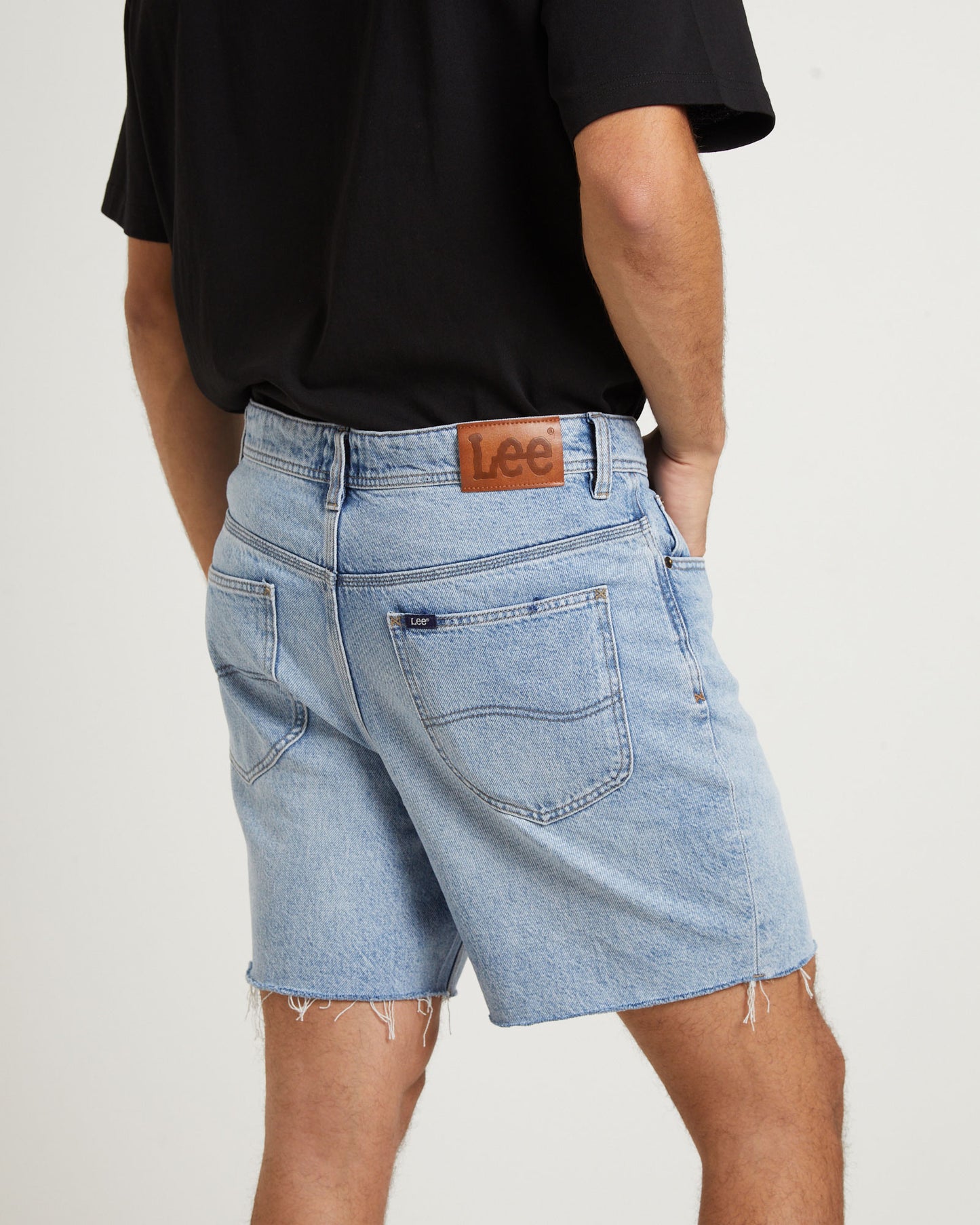 L-Four Baggy Denim Shorts