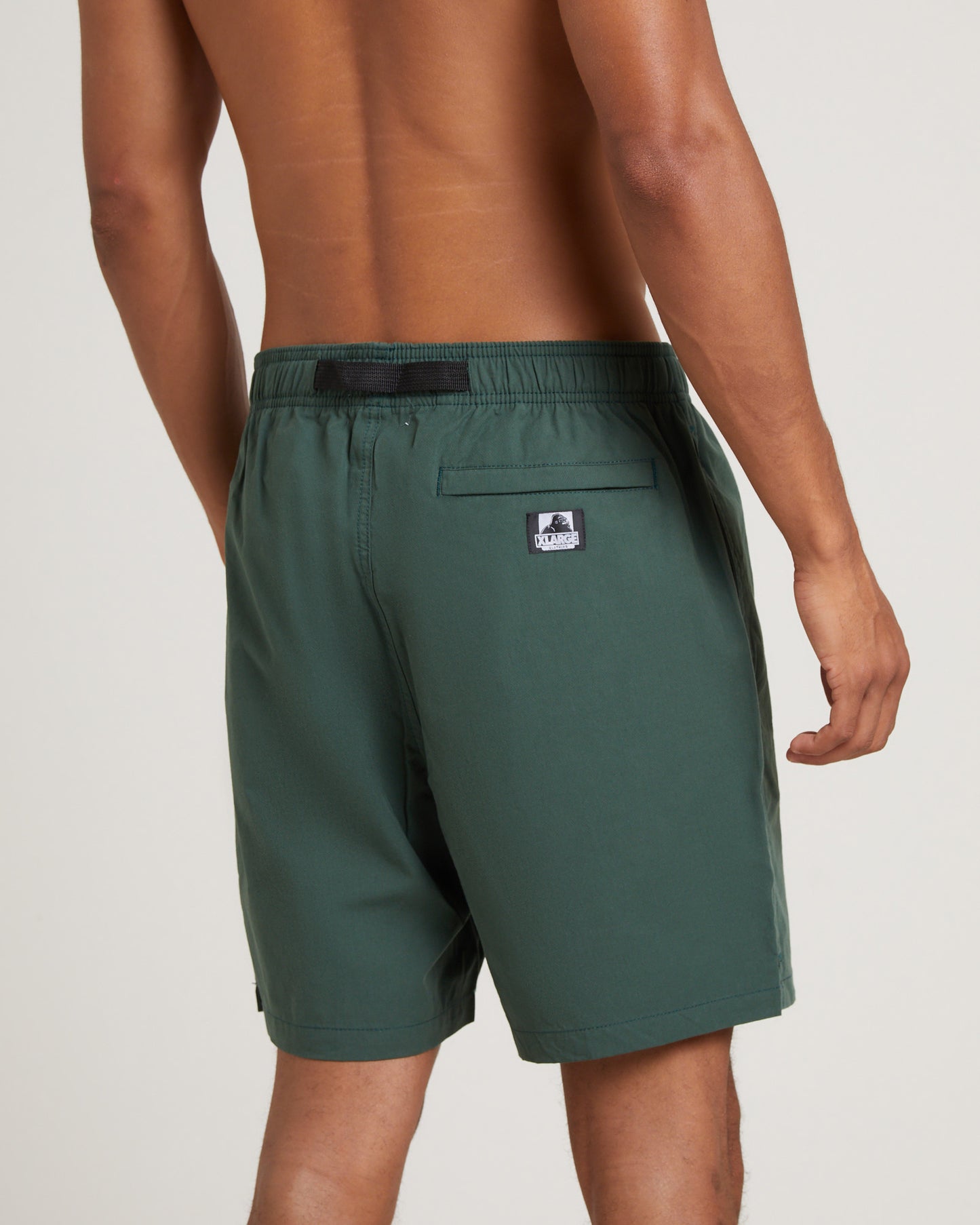 Cotton Hike Shorts in Army Green