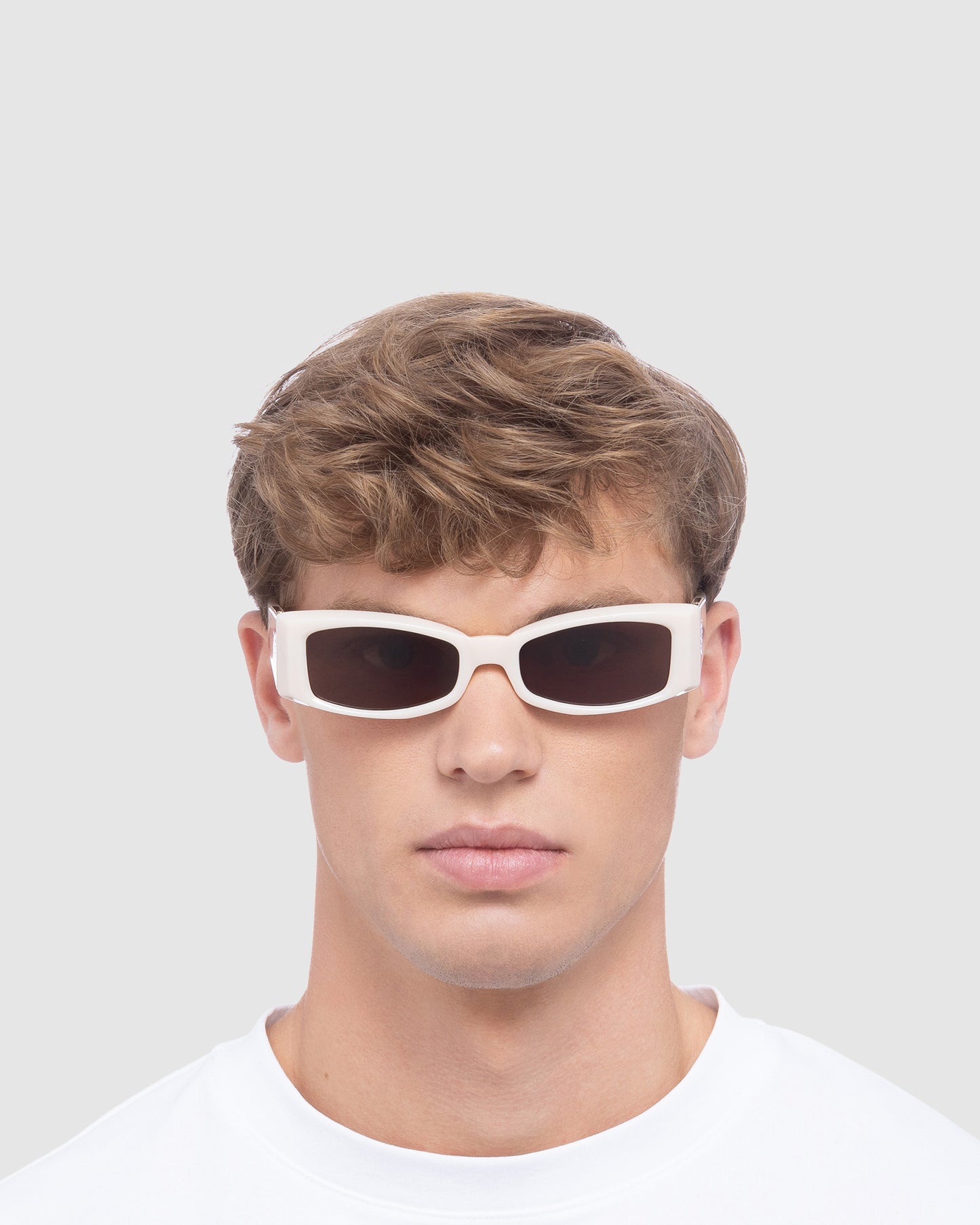 Afends X Le Specs Pretense Sunglasses Off White