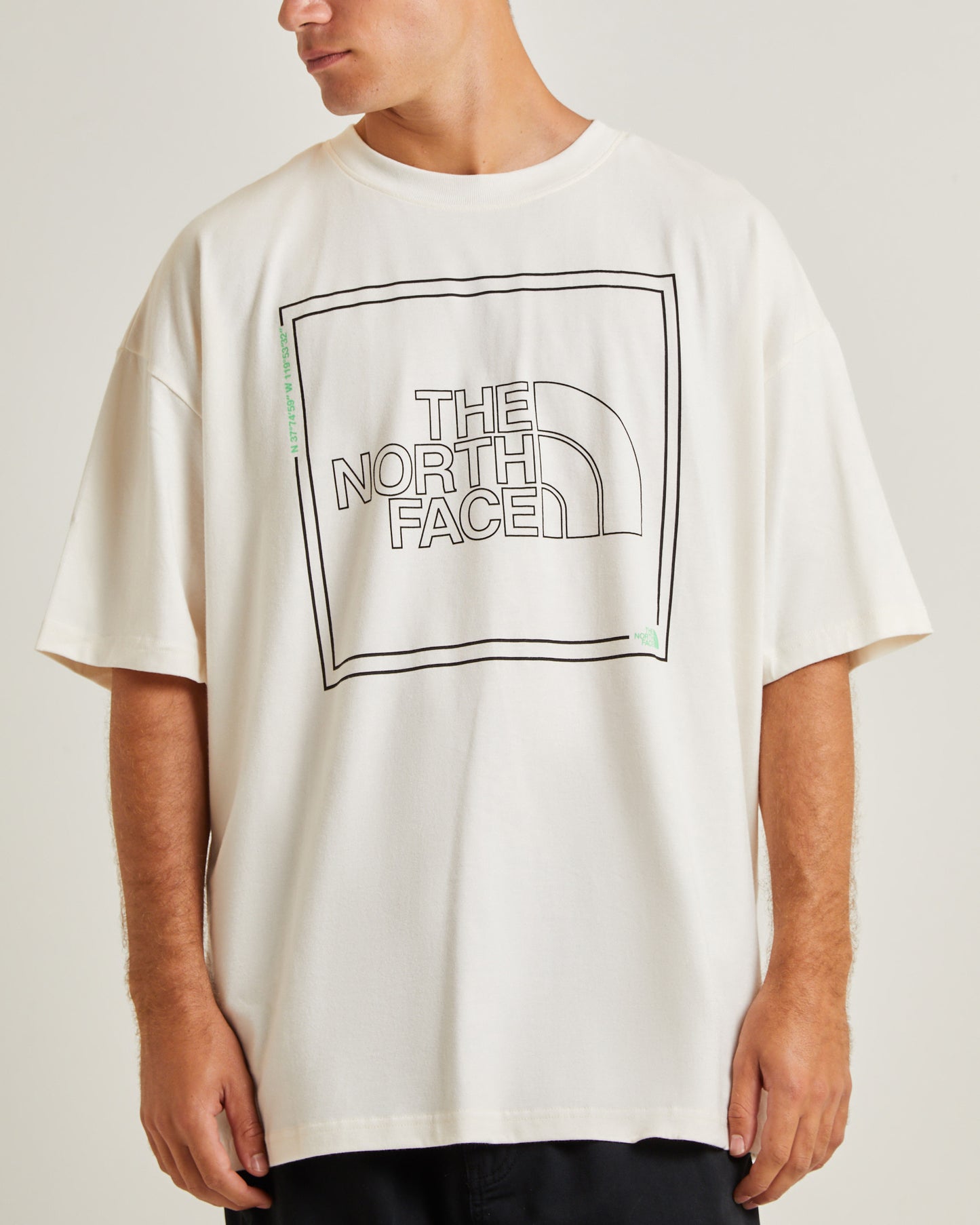 Coordinates Box Fit T-Shirt Gardenia White